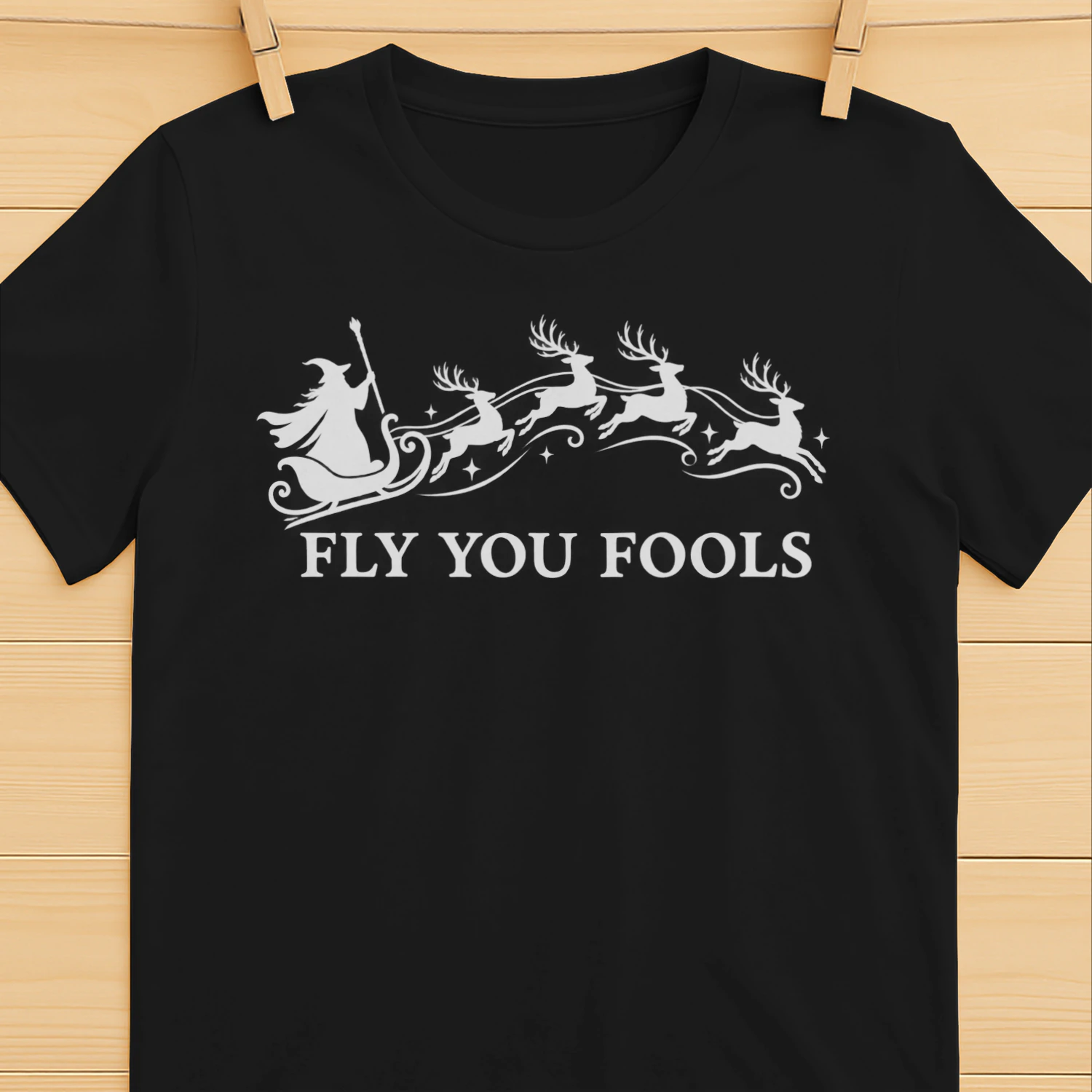 Fly You Fools Funny Christmas