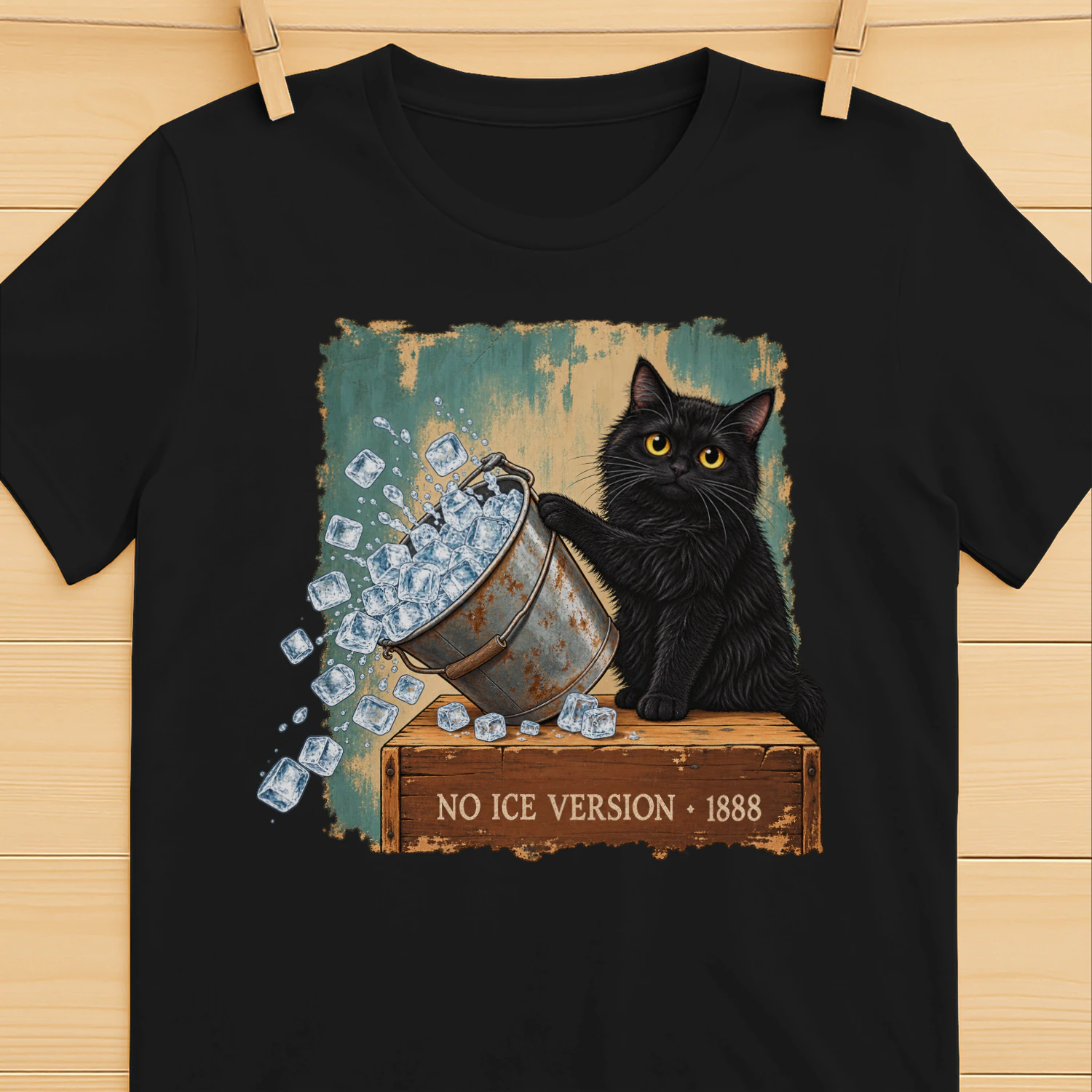 No Ice Van Gogh Cat