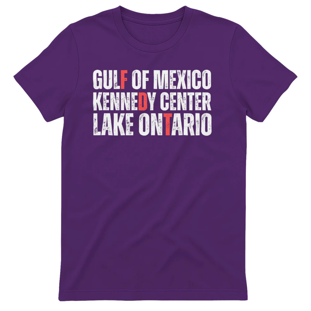 GULF OF MEXICO KENNEDY CENTER LAKE ONTARIO Trend Shirt