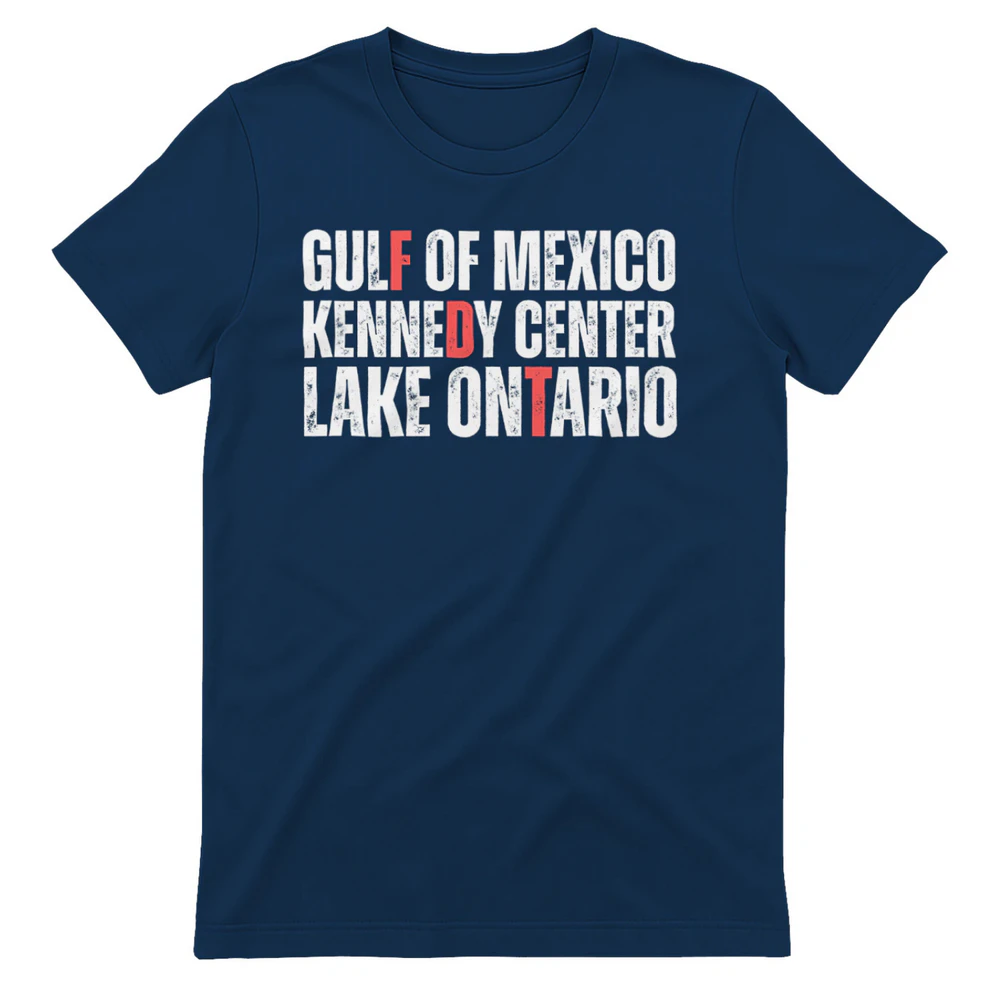 GULF OF MEXICO KENNEDY CENTER LAKE ONTARIO Trend Shirt