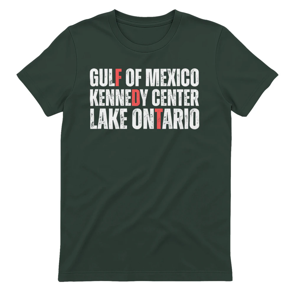 GULF OF MEXICO KENNEDY CENTER LAKE ONTARIO Trend Shirt