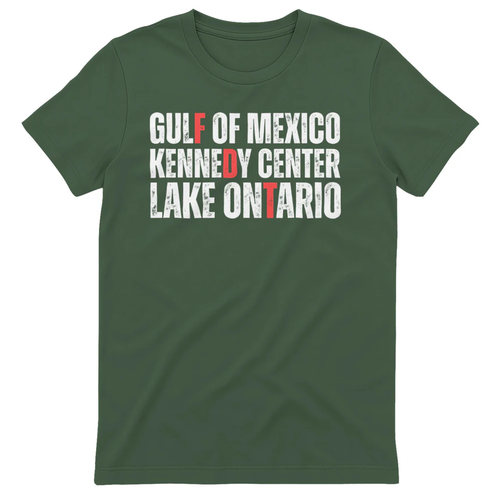 GULF OF MEXICO KENNEDY CENTER LAKE ONTARIO Trend Shirt