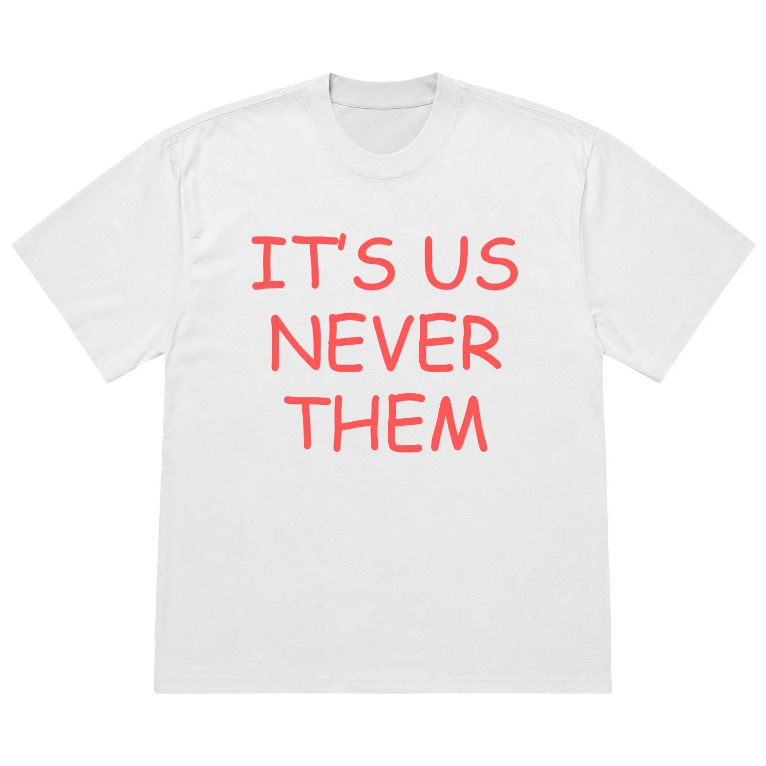 I flirt for fun and panic when it works Oversized T-shirt