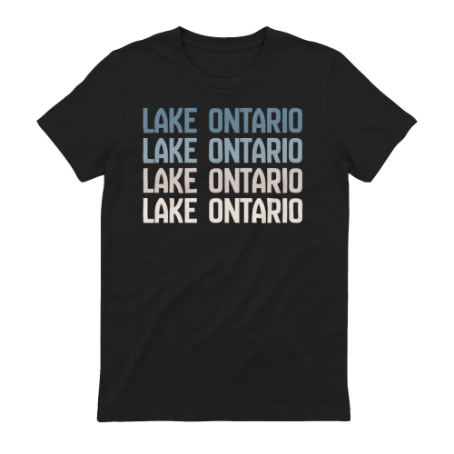 Lake Ontario Canada Vintage EST 1615 Canadian Prid