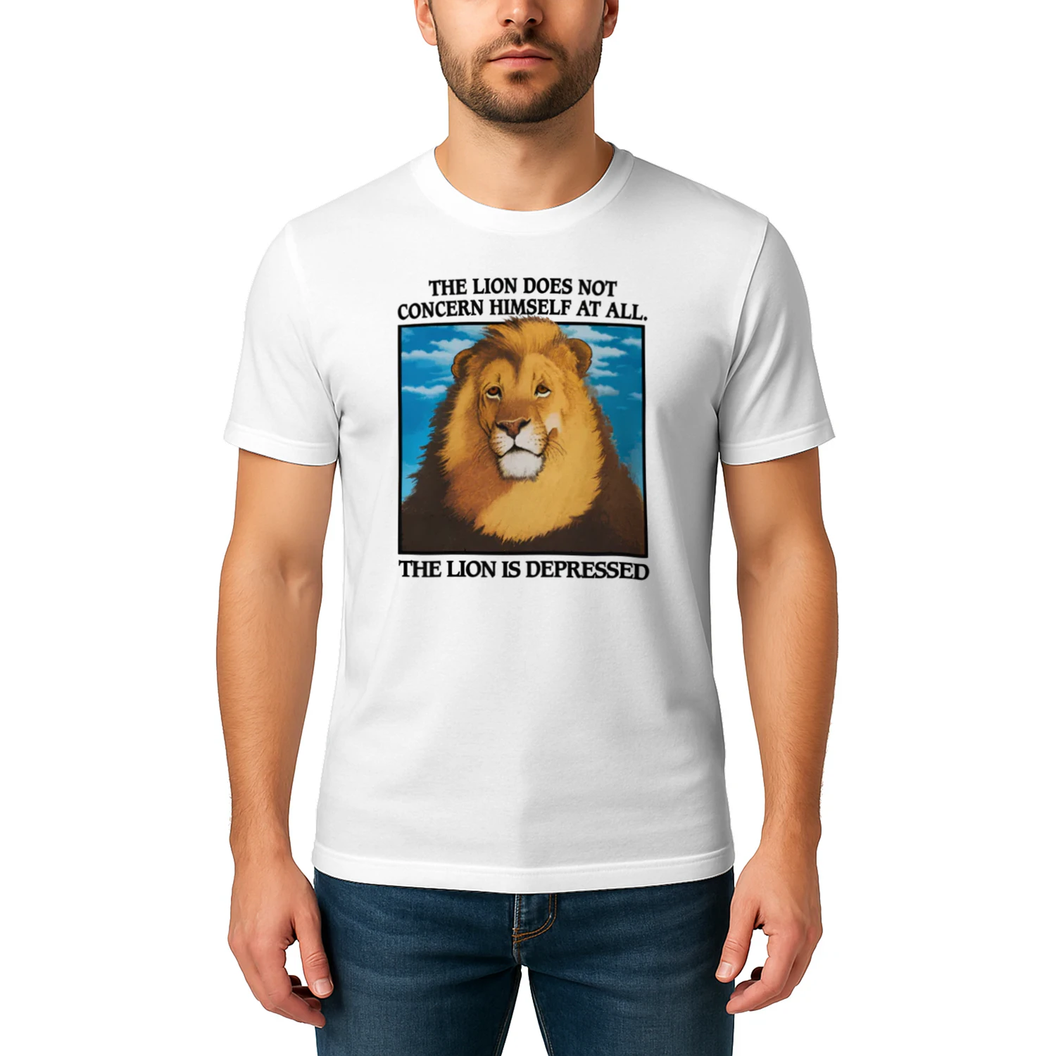 The Lion Does Not Concern Himself At All. The Lion Is Depressed