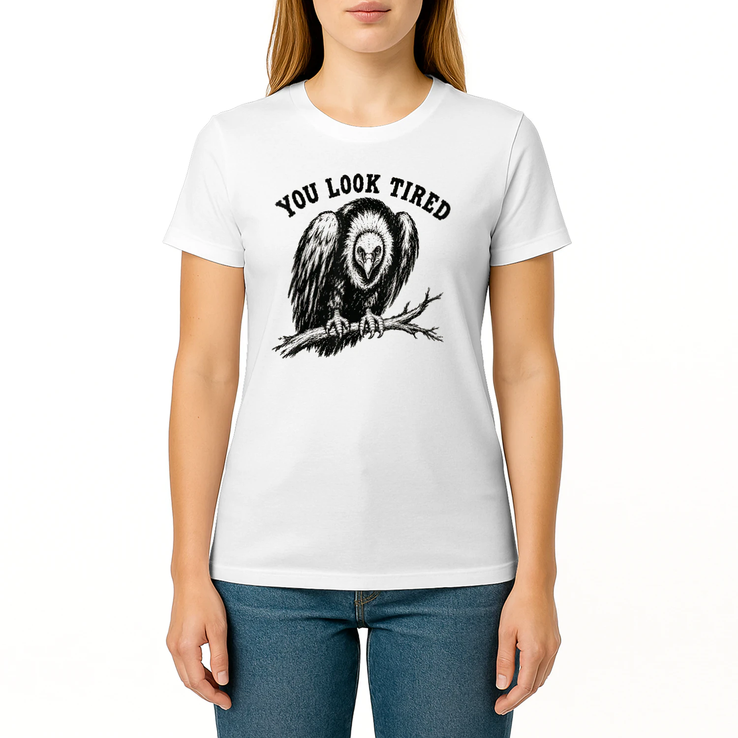 You Look Tired Vulture Vintage T-Shirt