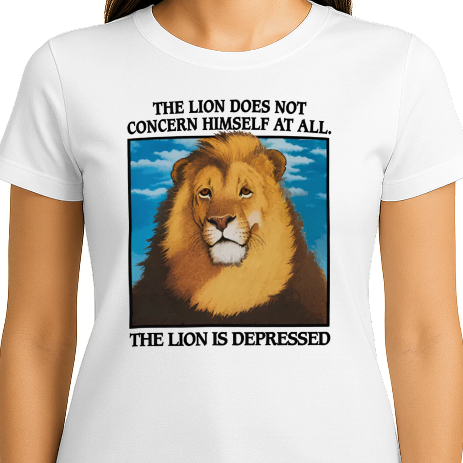 The Lion Does Not Concern Himself At All. The Lion Is Depressed
