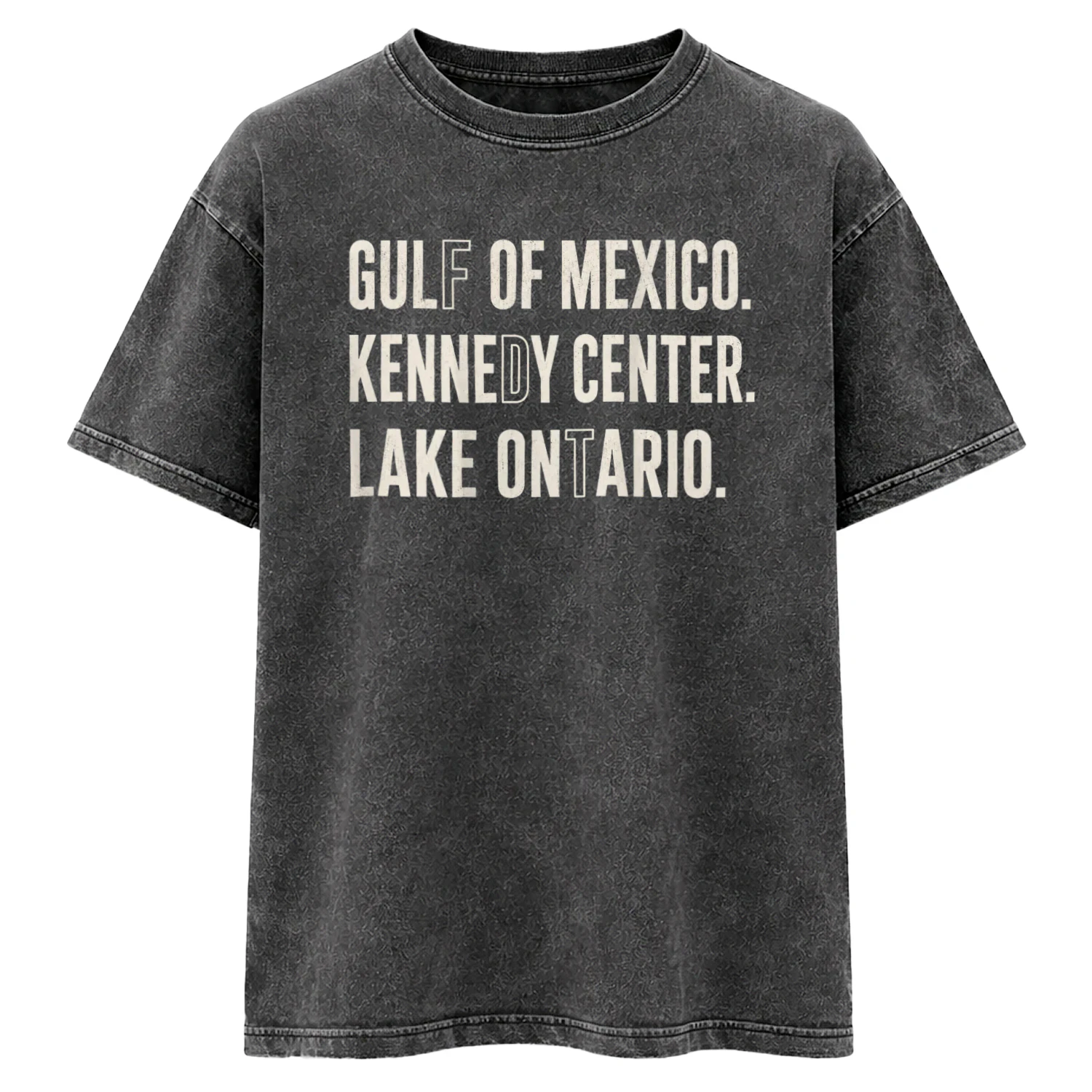 Gulf of Mexico Kennedy Center Lake Ontario Funny Vintage T-Shirt