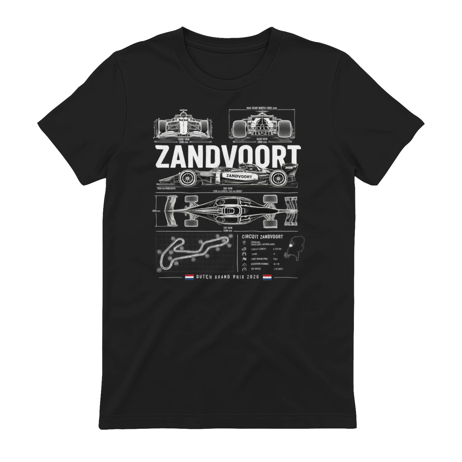 Zandvoort Circuit | Limited Edition Technical Souvenir 
