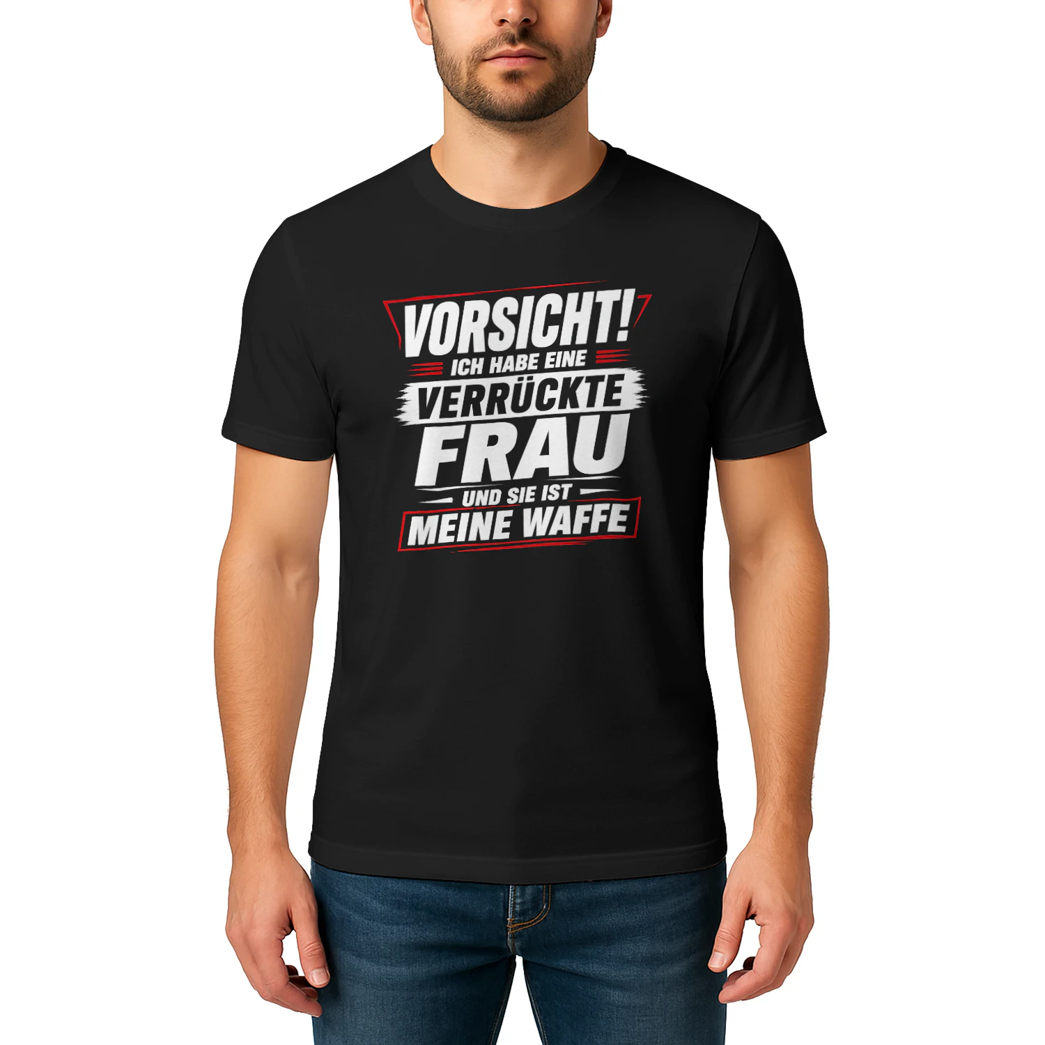 Verrückte Frau Meine Waffe – Geschenk für Ehemann