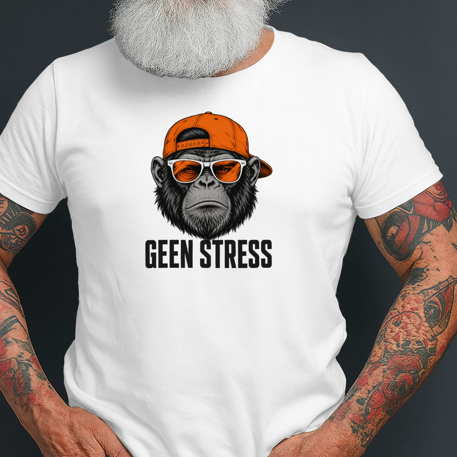Geen Stress – Urban Monkey Streetwear Design