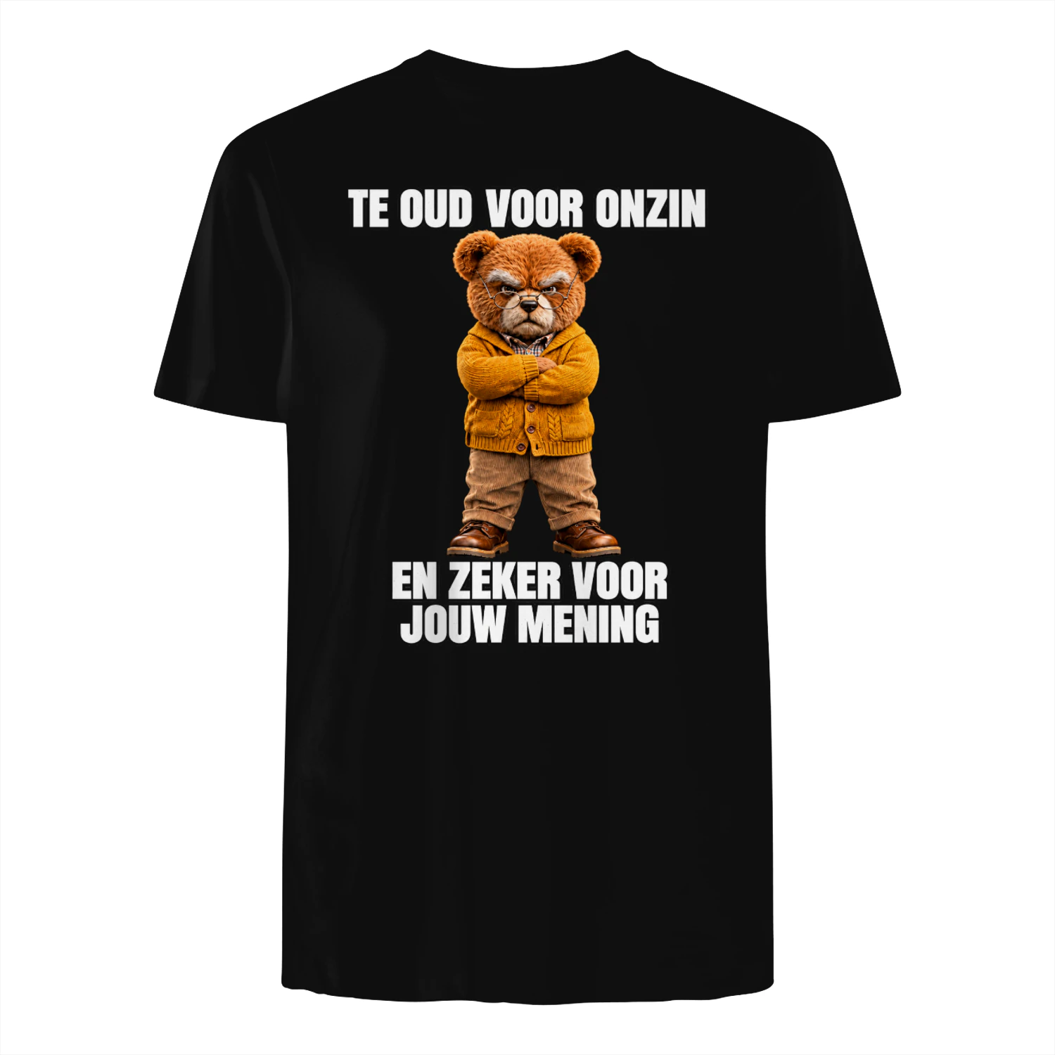 Grappig Opa Shirt – Te Oud Voor Onzin