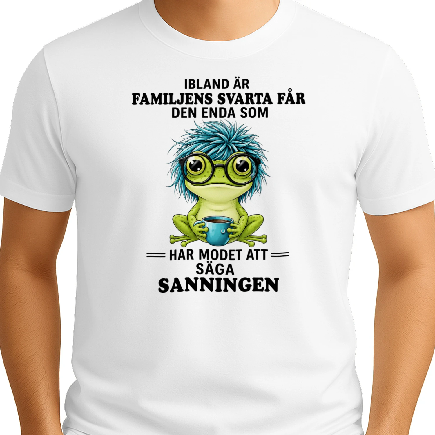 Ibland är familjens svarta får den enda som har modet att säga sanningen – Rolig Groda