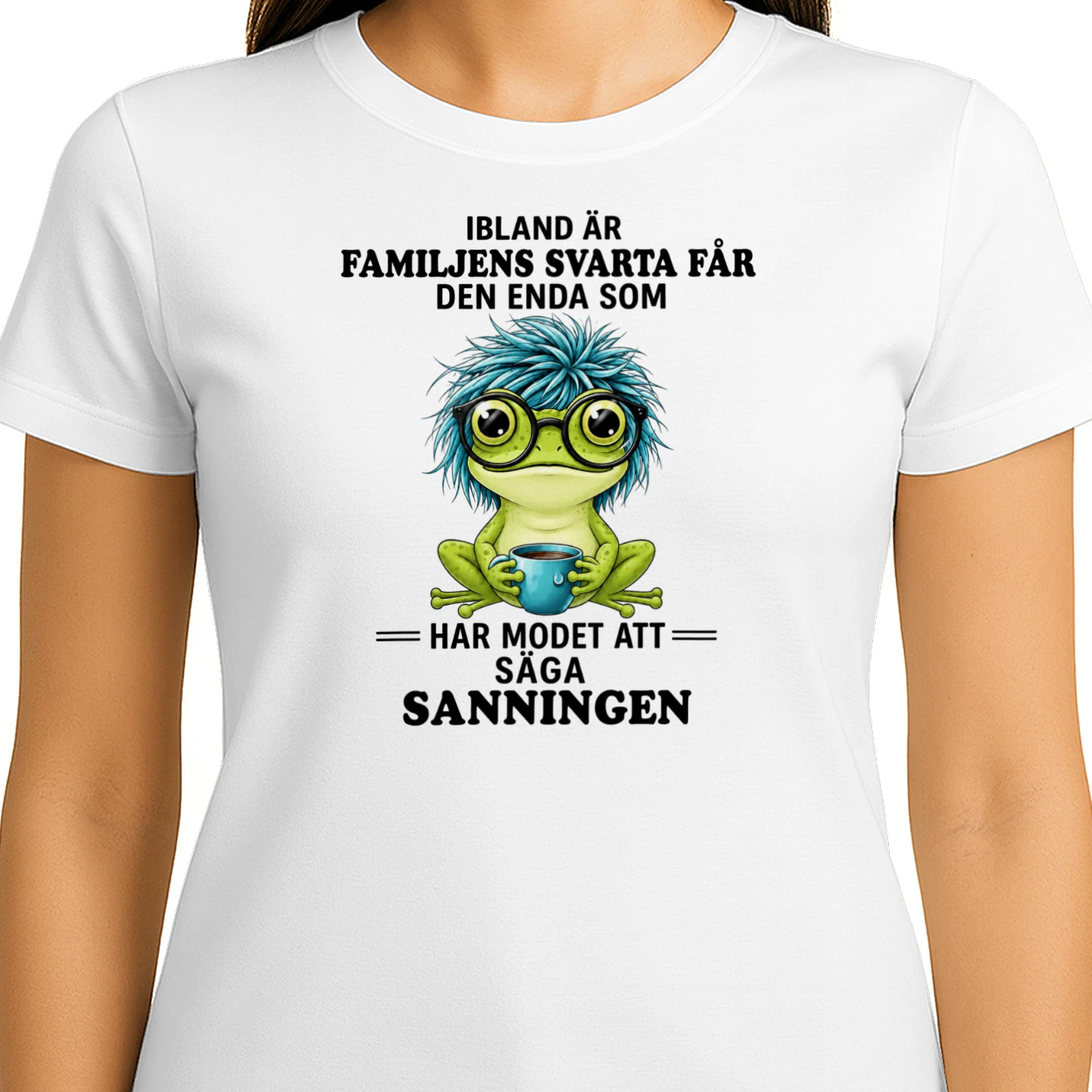 Ibland är familjens svarta får den enda som har modet att säga sanningen – Rolig Groda