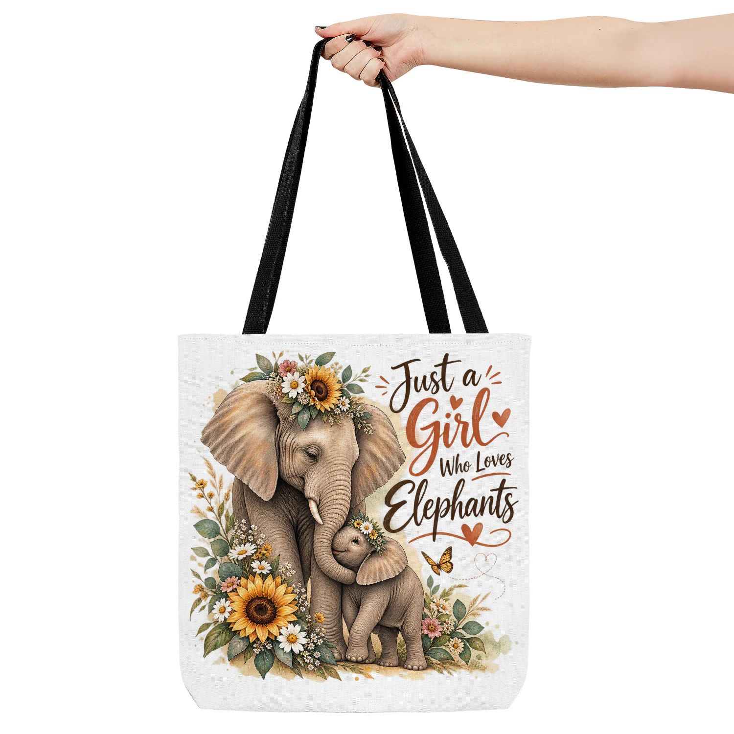 Just a girl who loves elephants