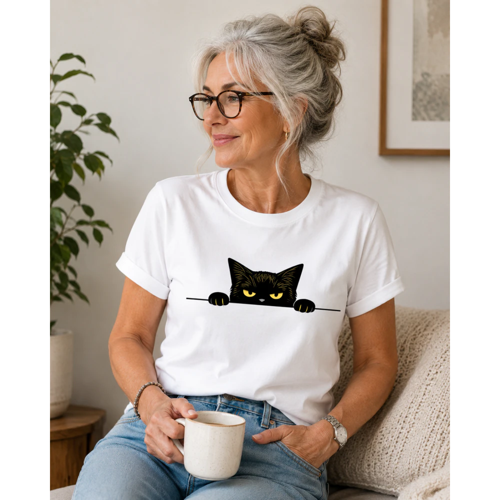 Judging Cat – Funny Black Cat