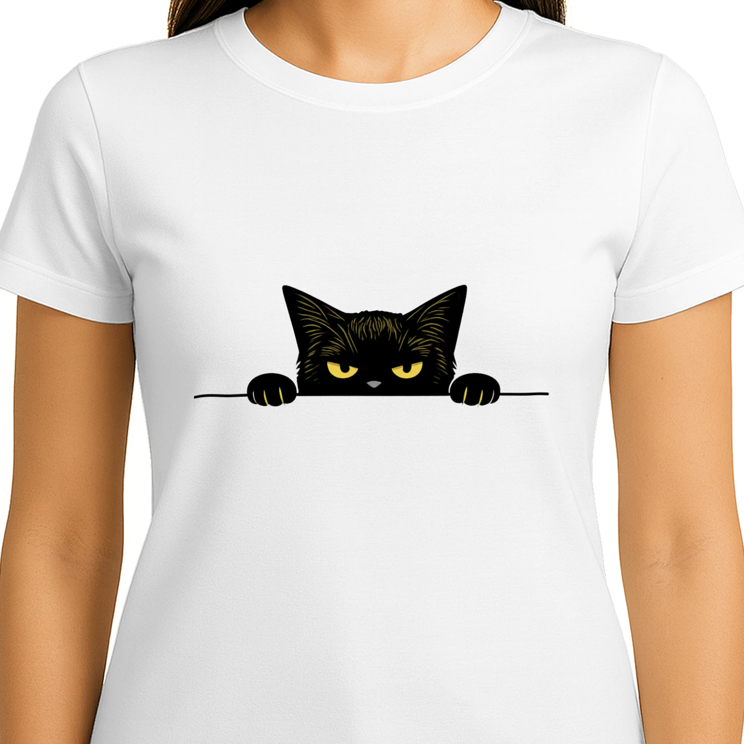 Judging Cat – Funny Black Cat