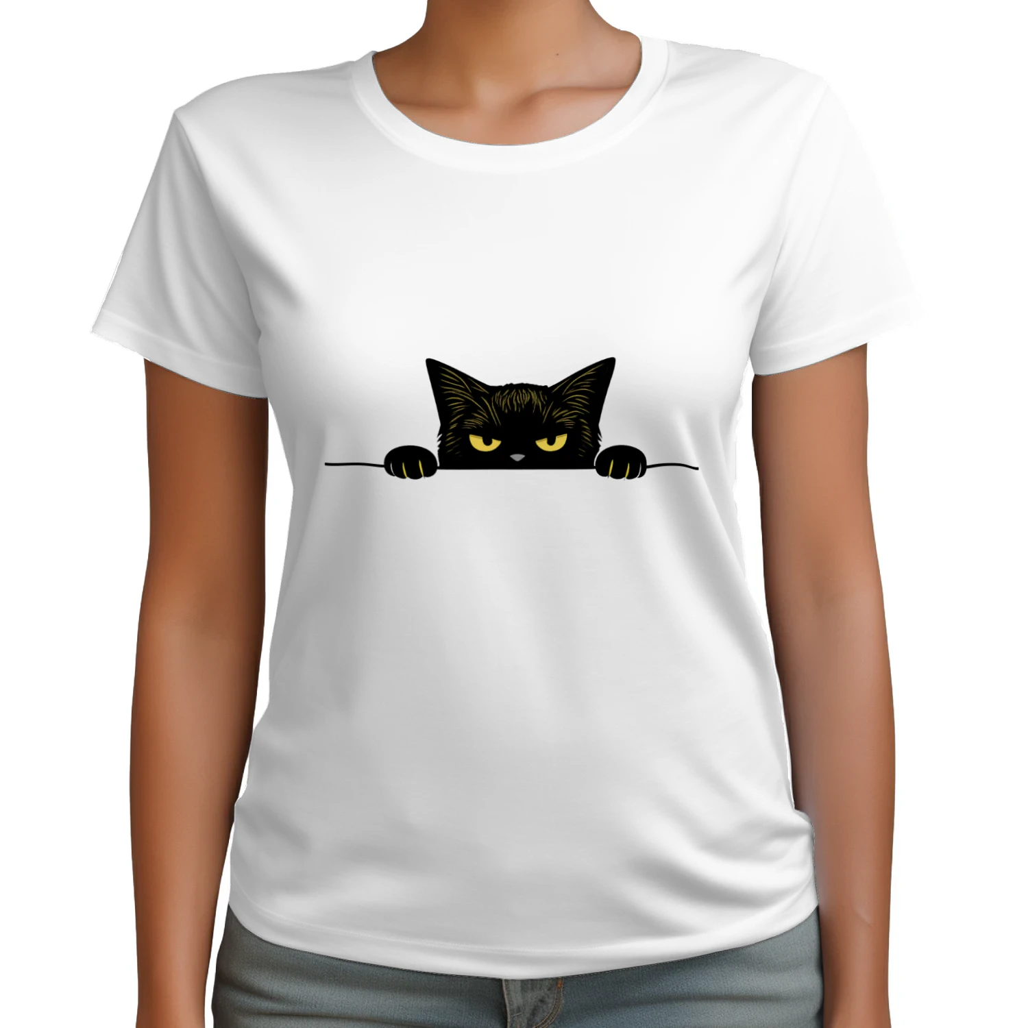 Judging Cat – Funny Black Cat
