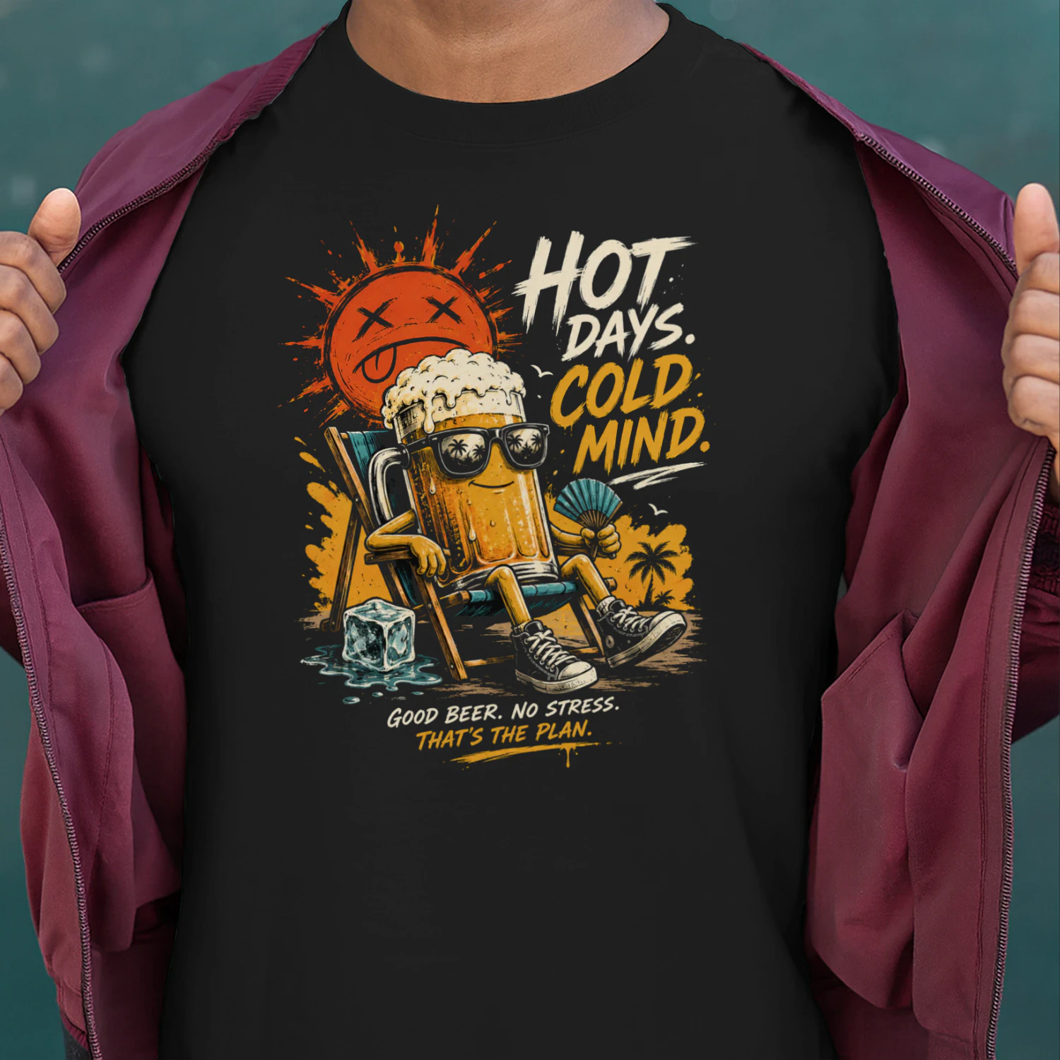 Hot days cold mind