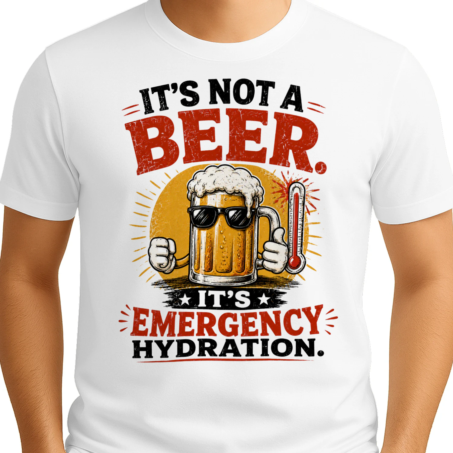 IT'S NOT A BEER. IT'S EMERGENCY HYDRATION.