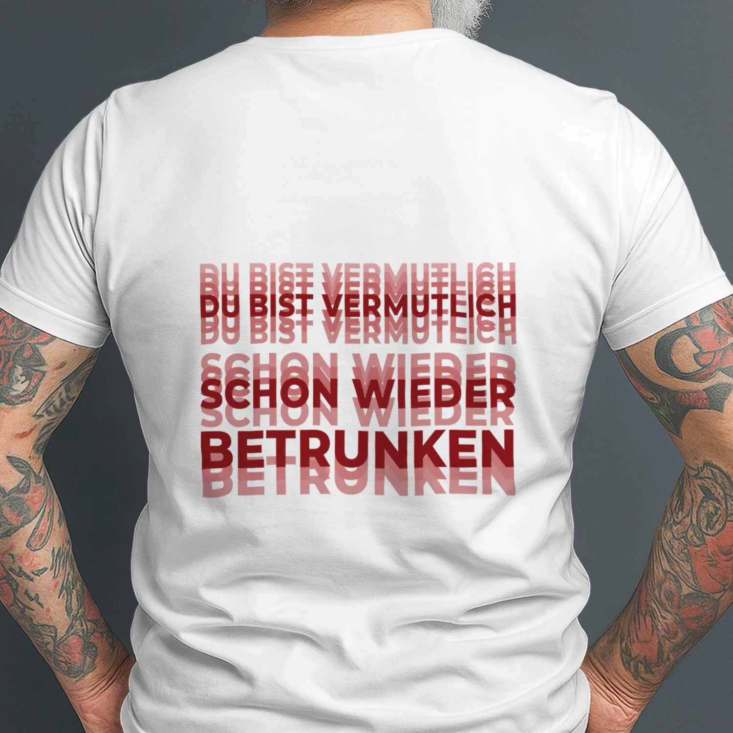 Du bist vermutlich schon wieder betrunken