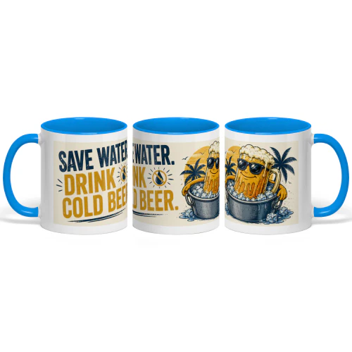 SAVE WATER. DRINK COLD BEER