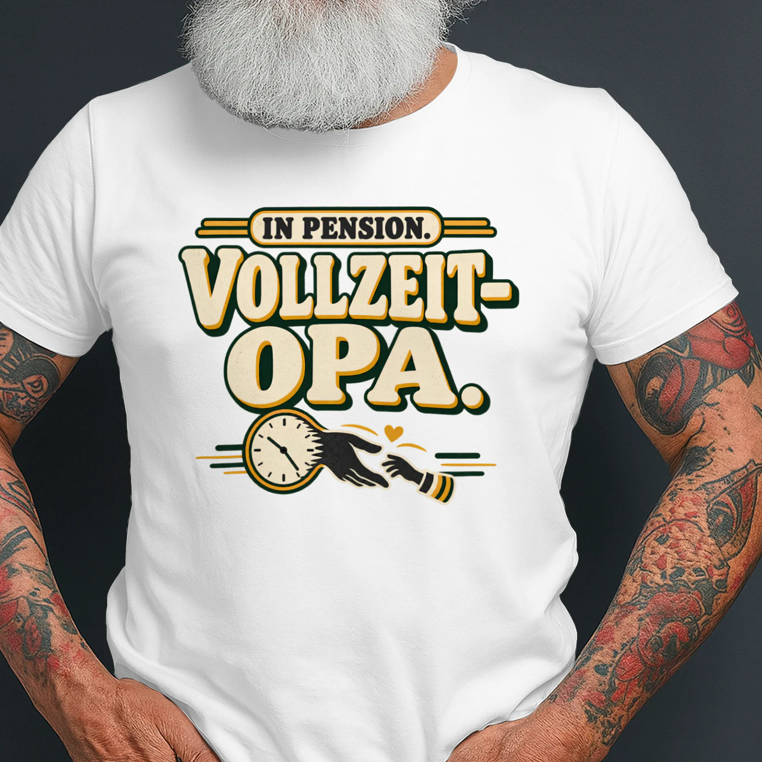 In Pension. Vollzeit-Opa.