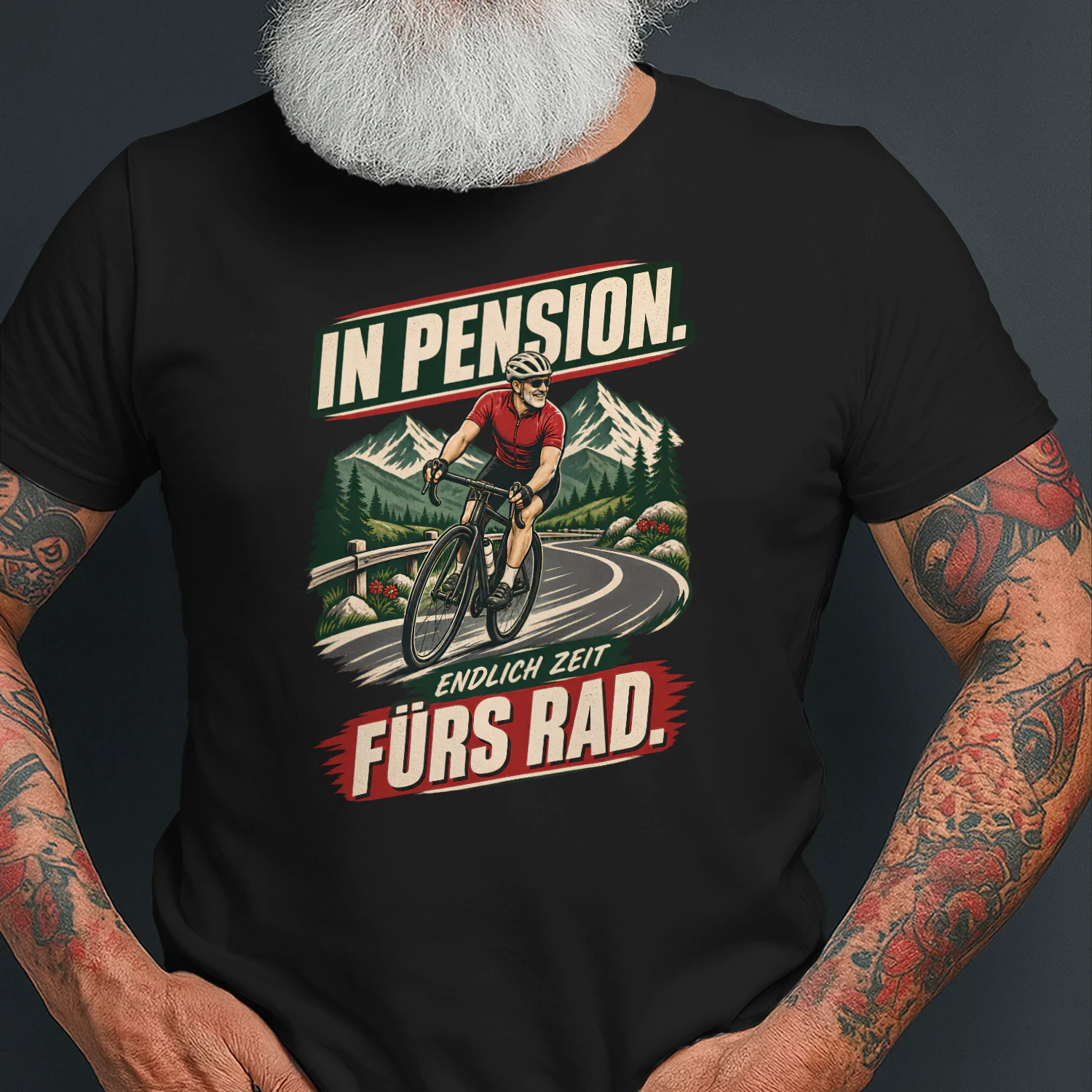 Limitierte Auflage - In Pension. Endlich Zeit fürs Rad