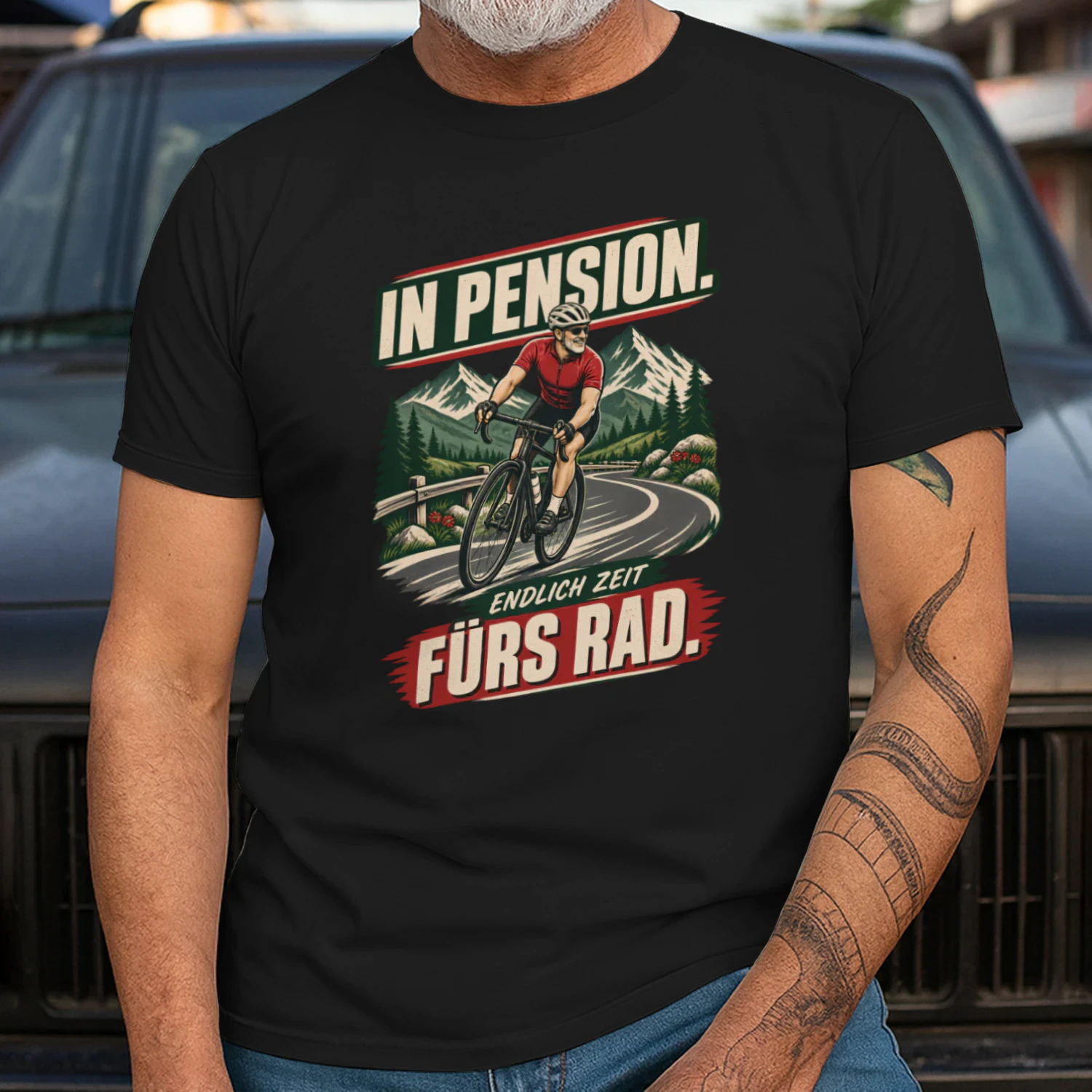 Limitierte Auflage - In Pension. Endlich Zeit fürs Rad