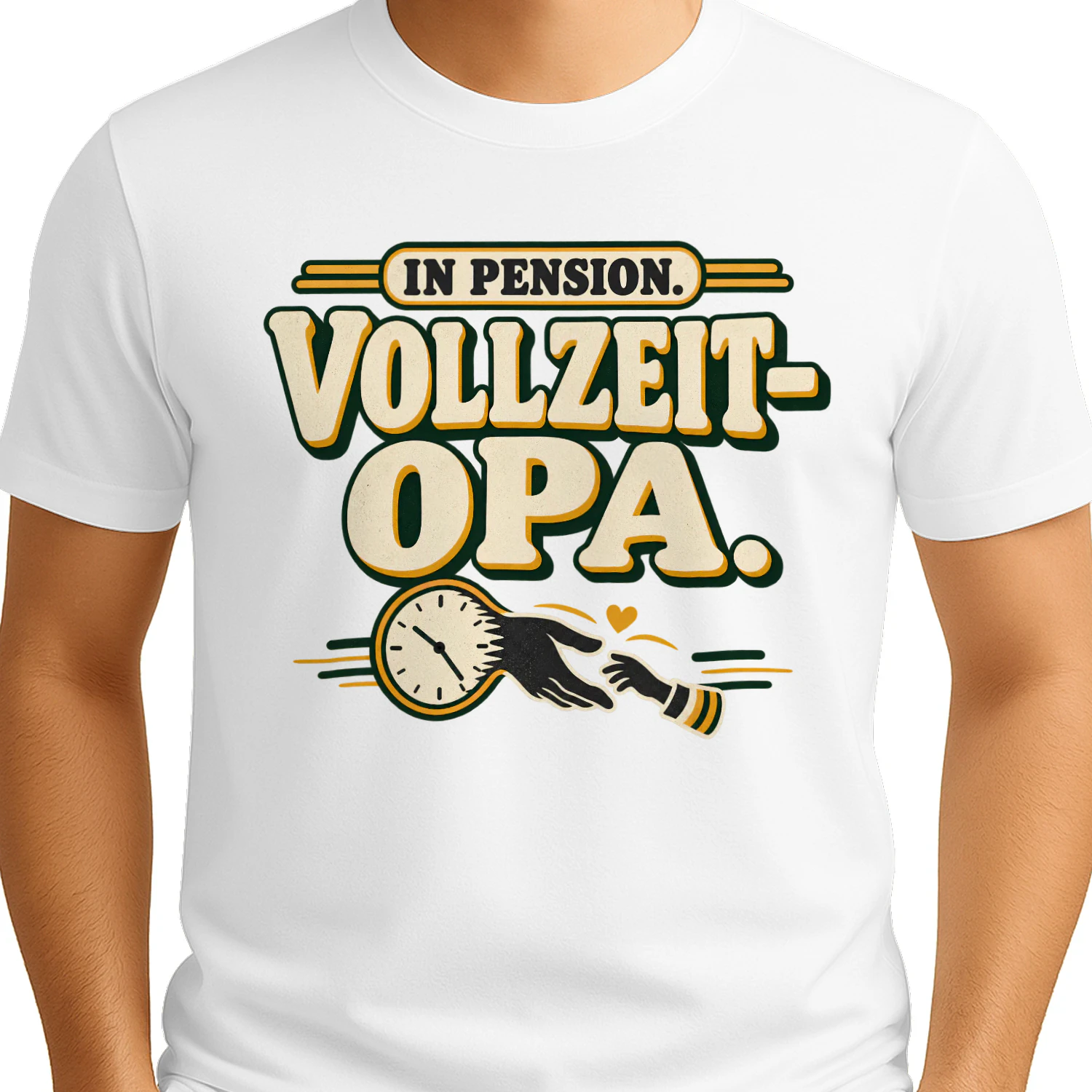 In Pension. Vollzeit-Opa.