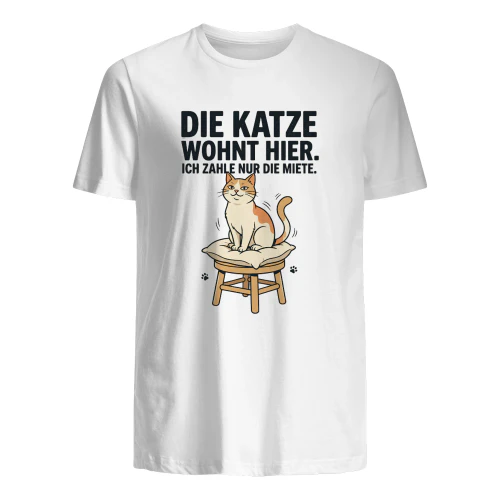 DIE KATZE WOHNT HIER. 