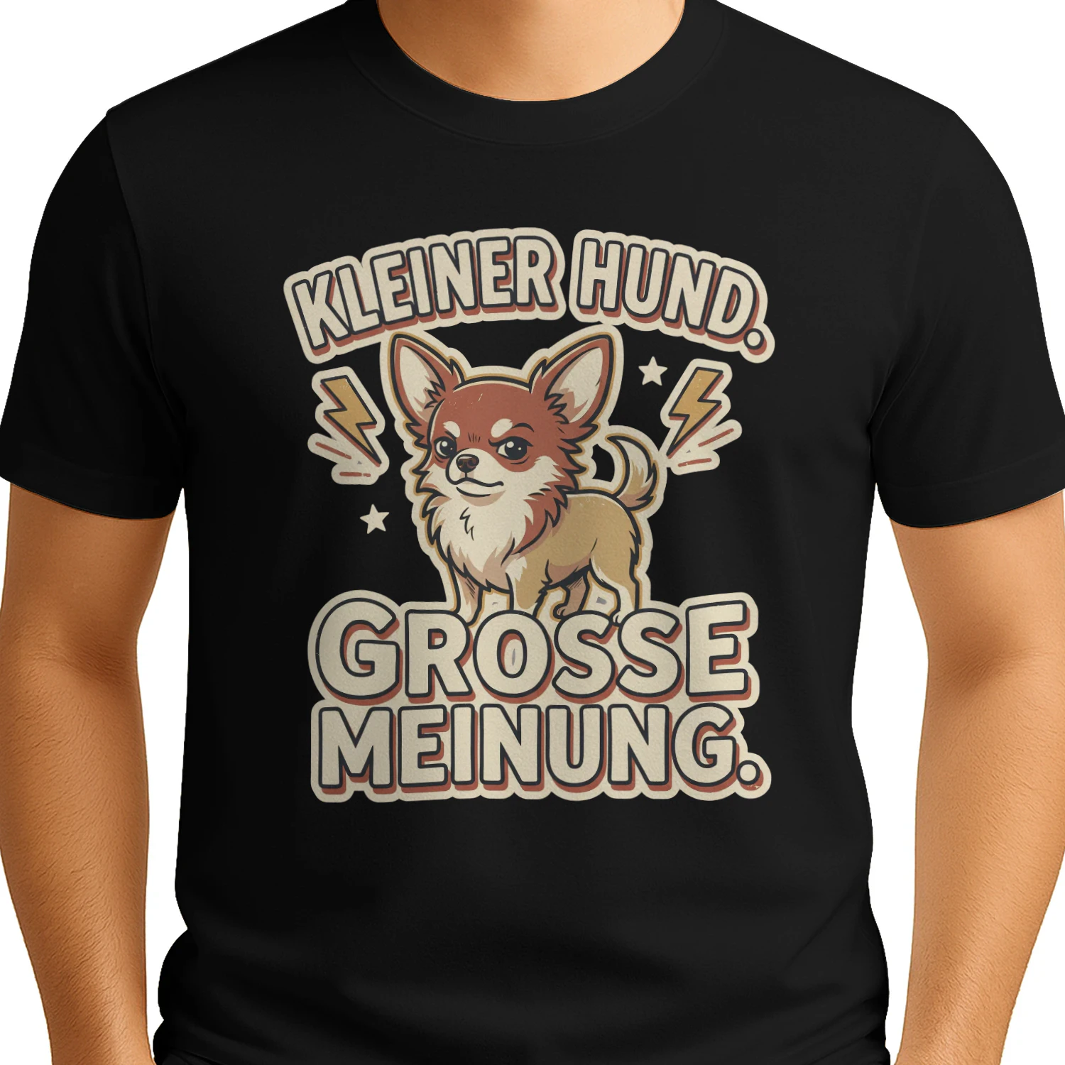 KLEINER HUND. GROSSE MEINUNG.
