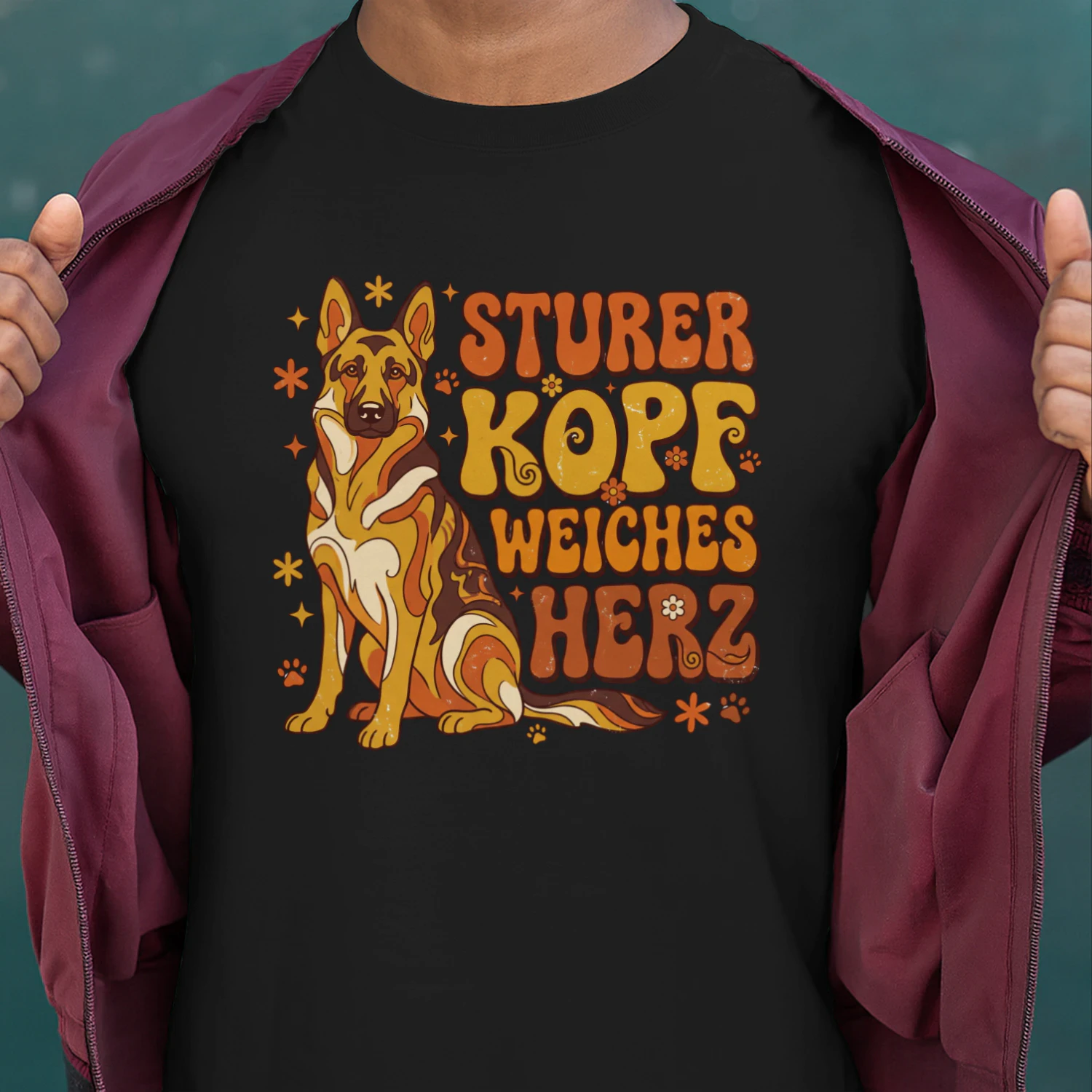 Sturer Kopf. Weiches Herz. Rottweiler.