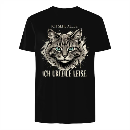 ICH SEHE ALLES. ICH URTEILE LEISE.