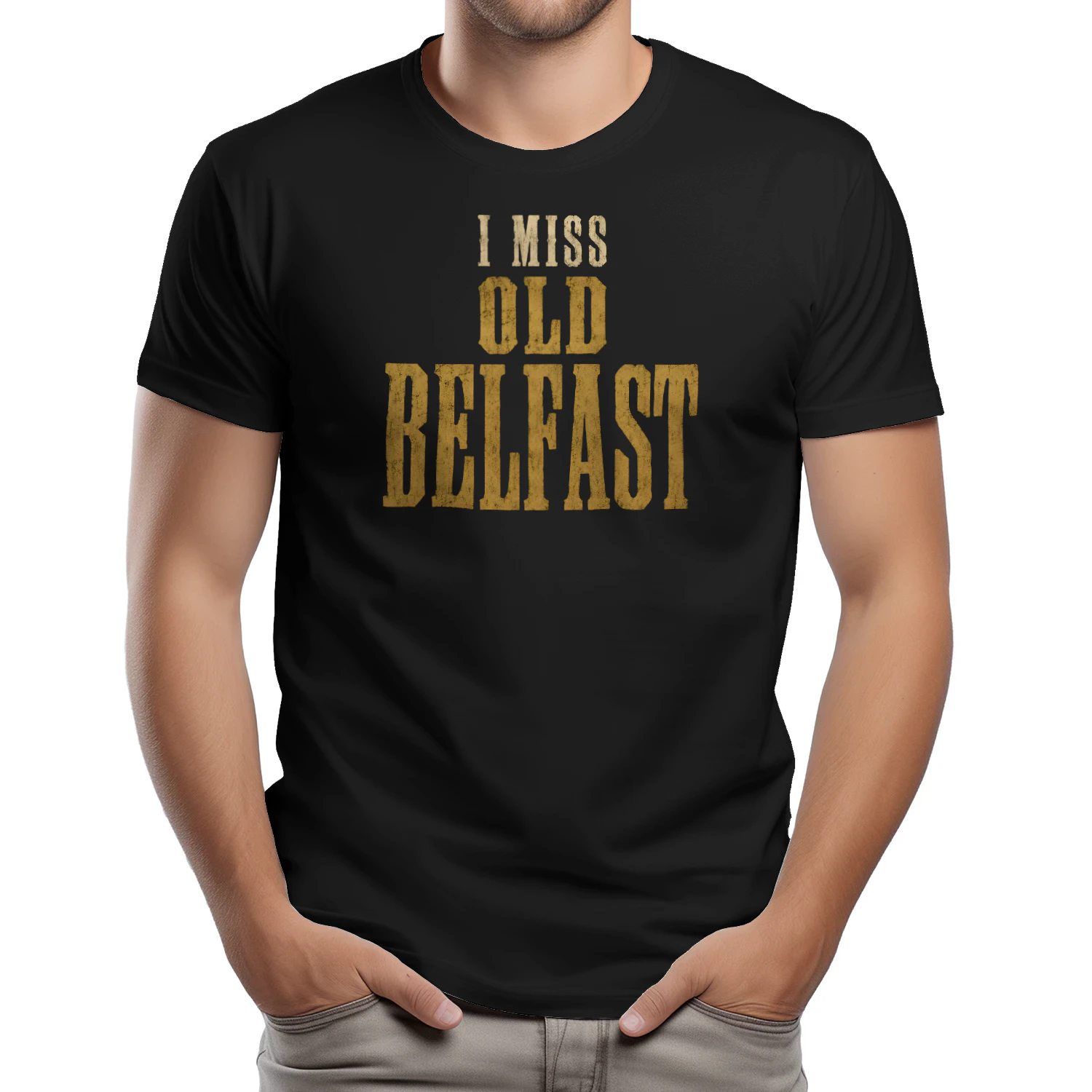 I MISS OLD BELFAST – Premium Cotton T-Shirt