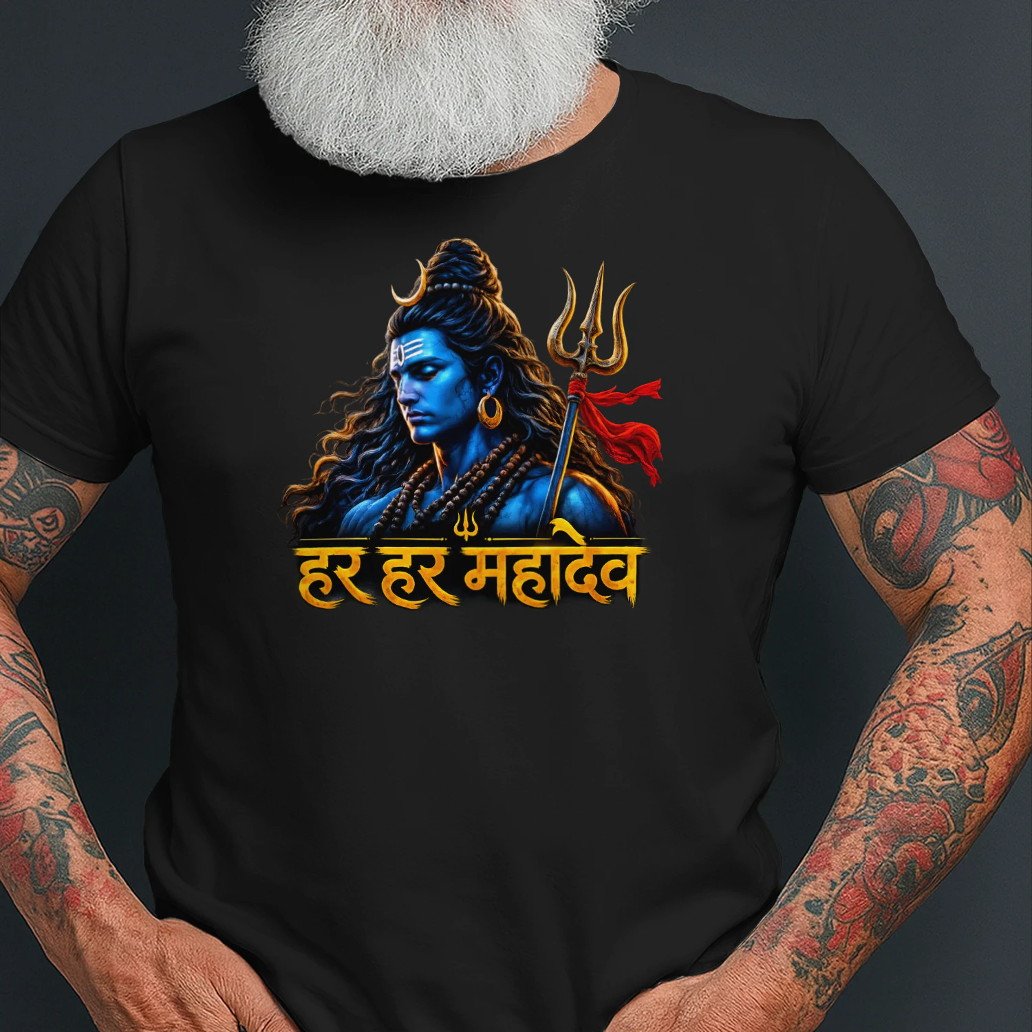 हर हर महादेव Premium Cotton T-Shirt