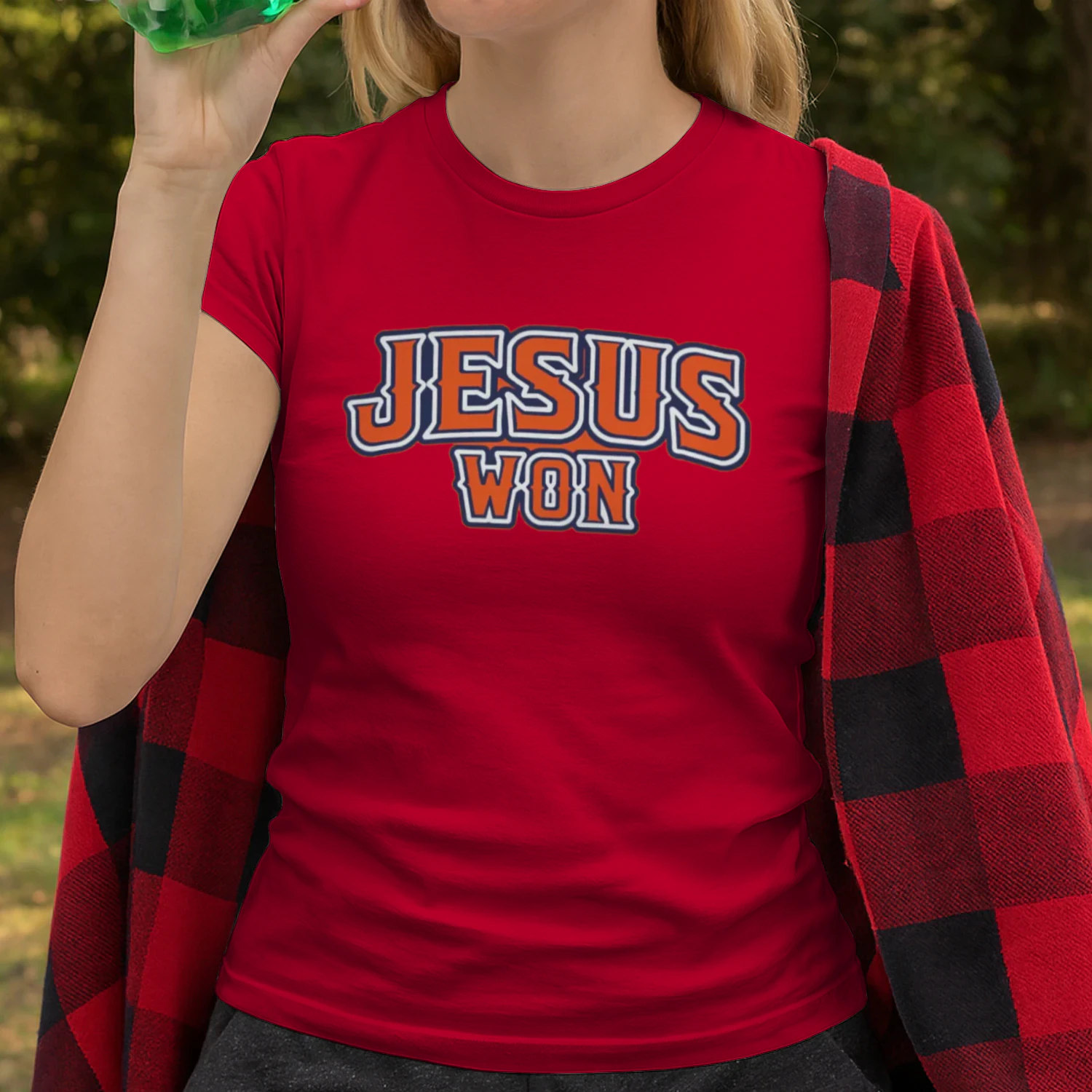 Mike Trout Jesus Won Shirt