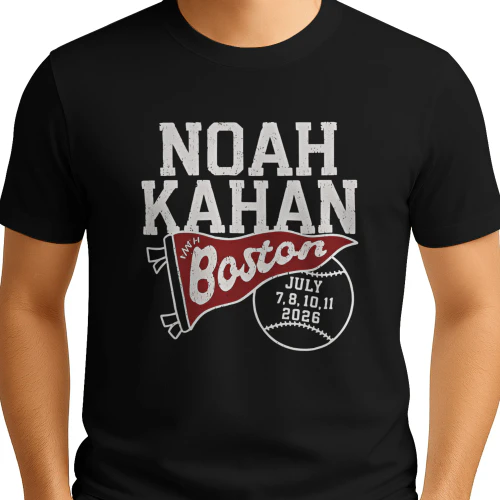 Noah Kahan 2026 Fenway Park Shirt