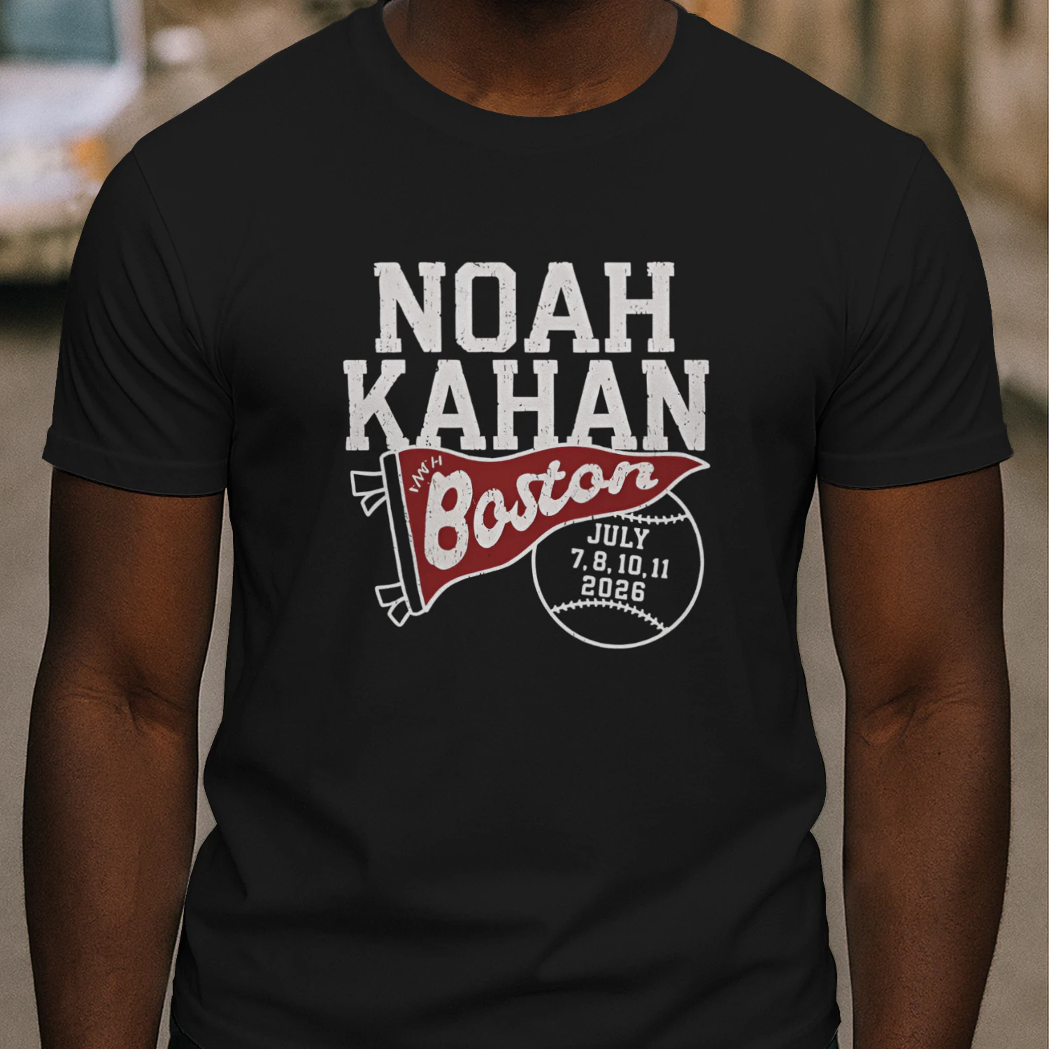 Noah Kahan 2026 Fenway Park Shirt - Concert Fan Graphic Tee