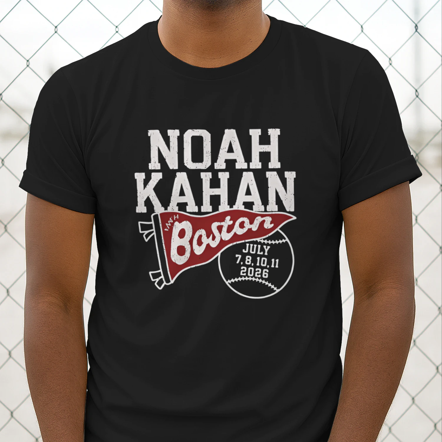 Noah Kahan 2026 Fenway Park Shirt - Concert Fan Graphic Tee