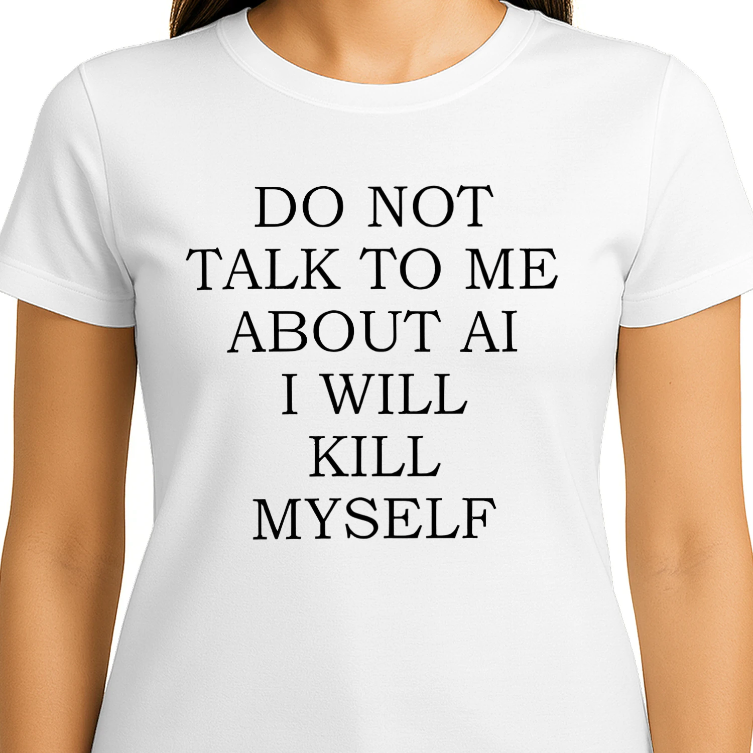 Do Not Talk to Me About AI Ayo Edebiri Shirt