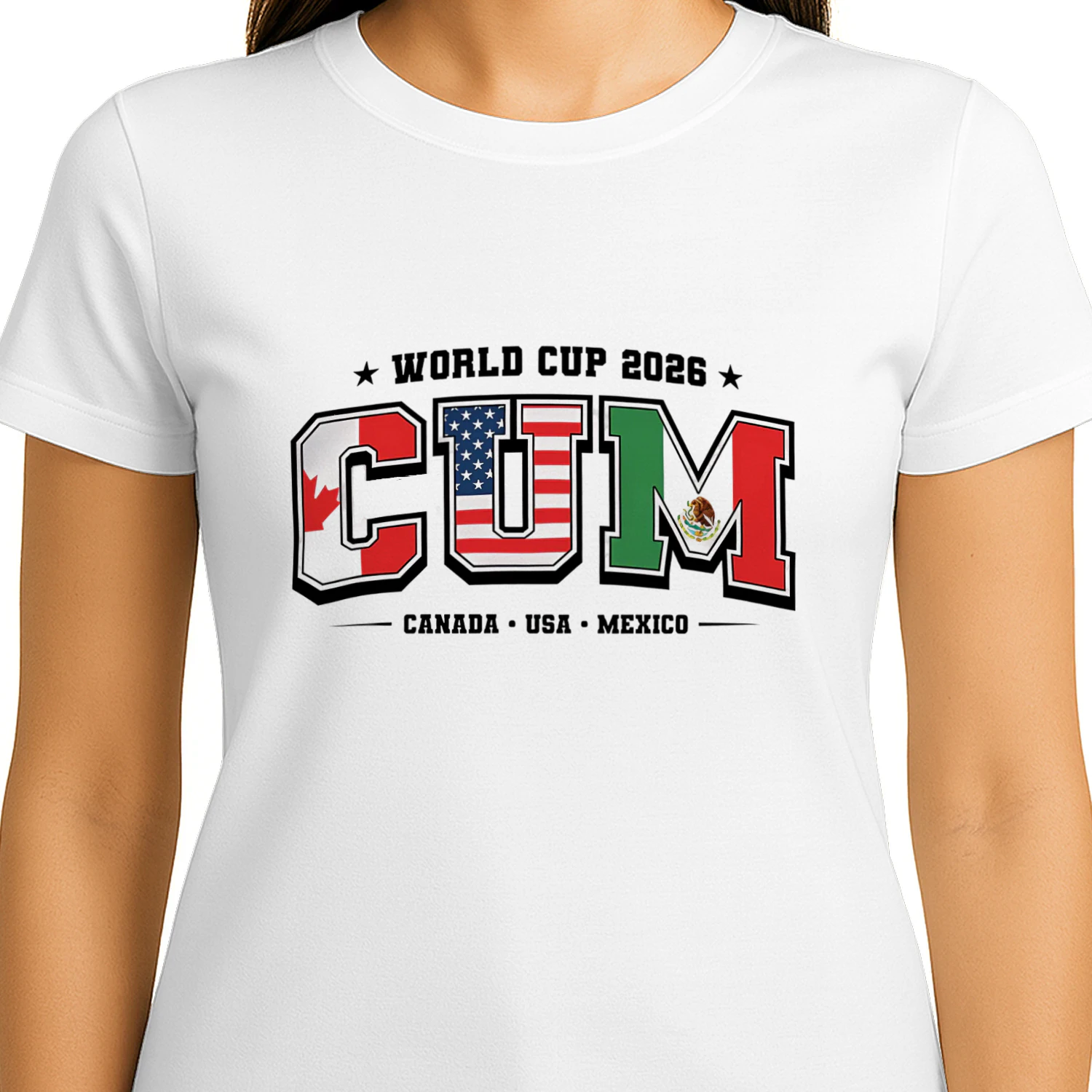 World Cup 2026 Canada Usa Mexico CUM Shirt 