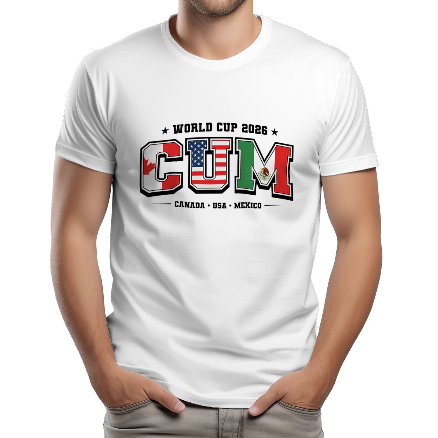 World Cup 2026 Canada Usa Mexico CUM Shirt 