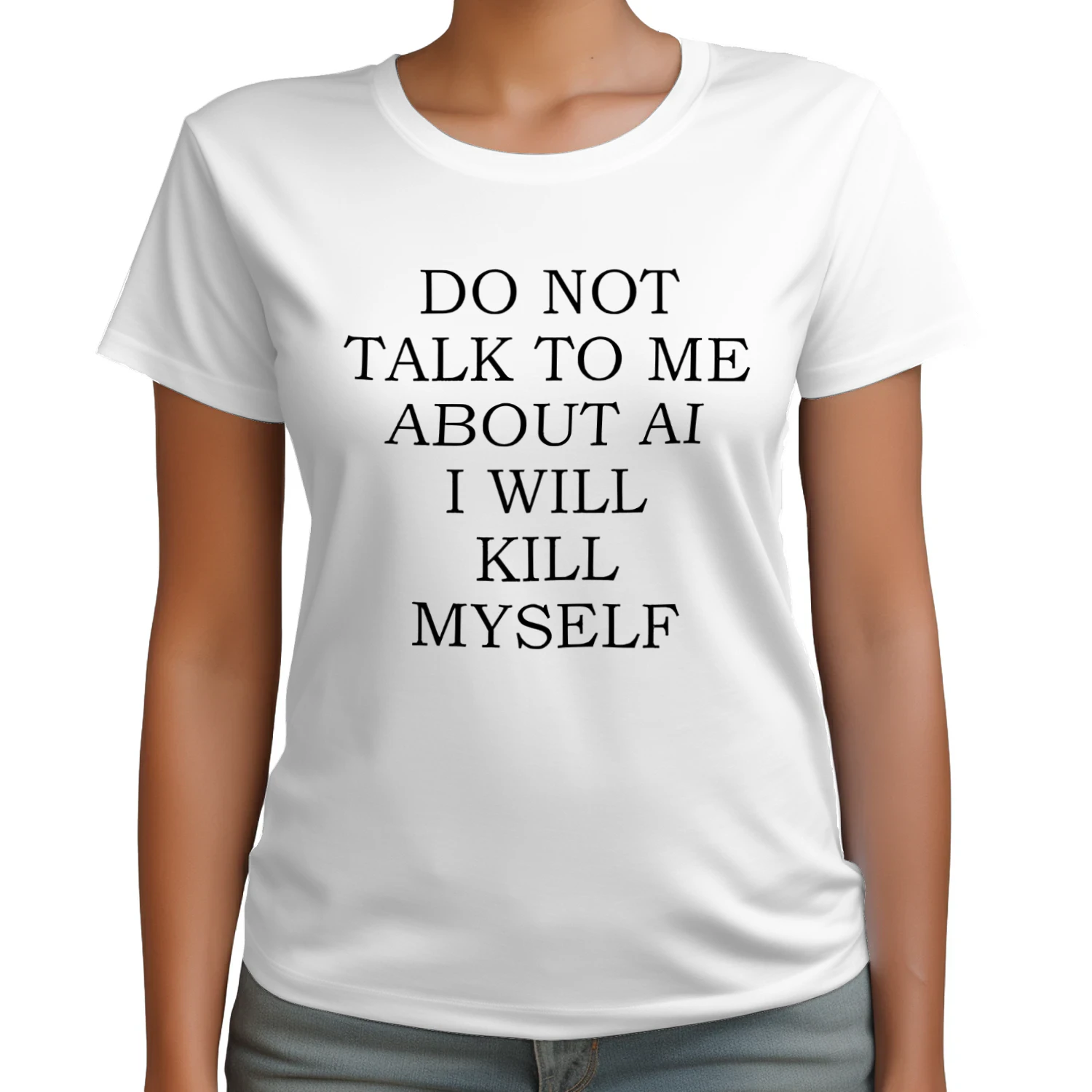 Do Not Talk to Me About AI Ayo Edebiri Shirt