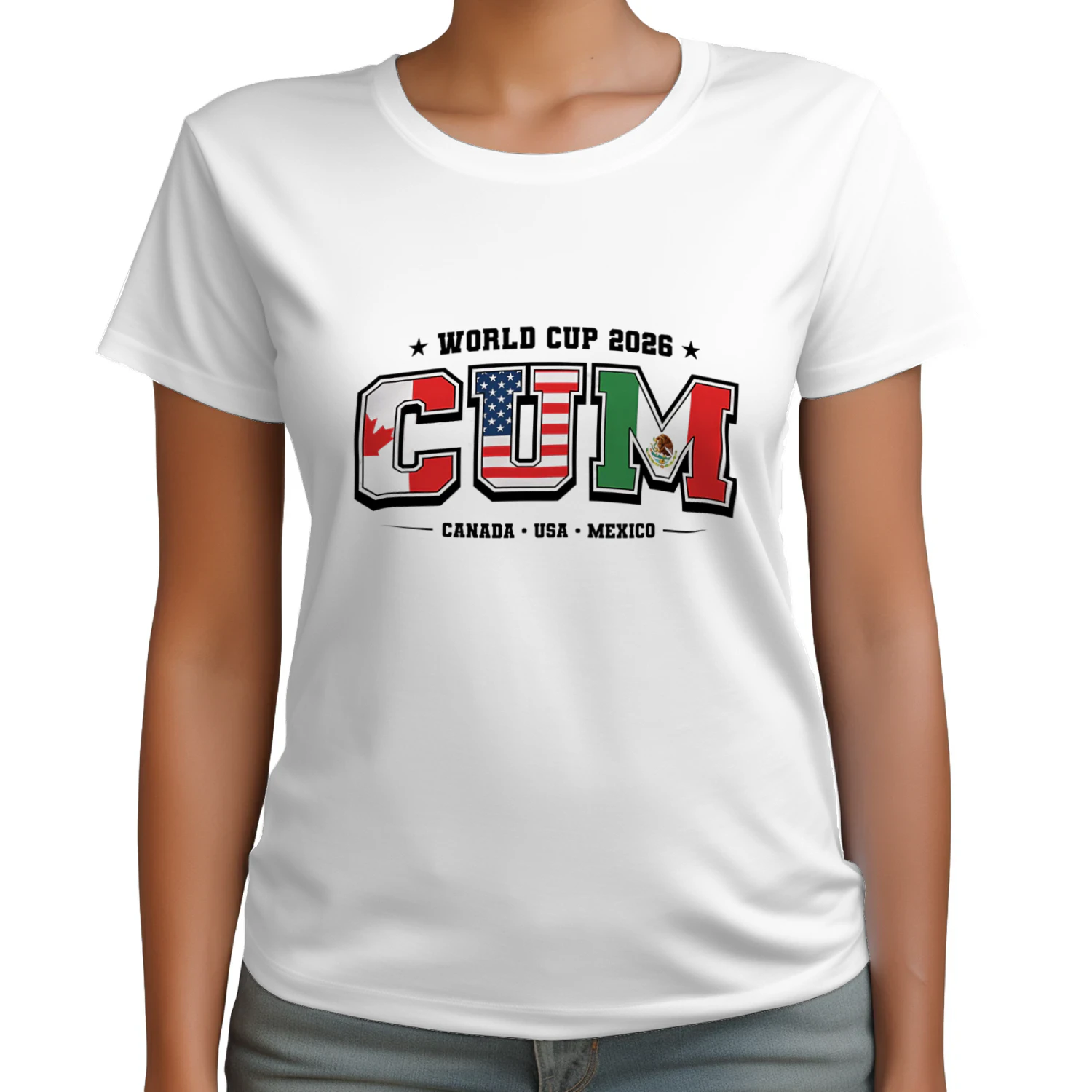 World Cup 2026 Canada Usa Mexico CUM Shirt 