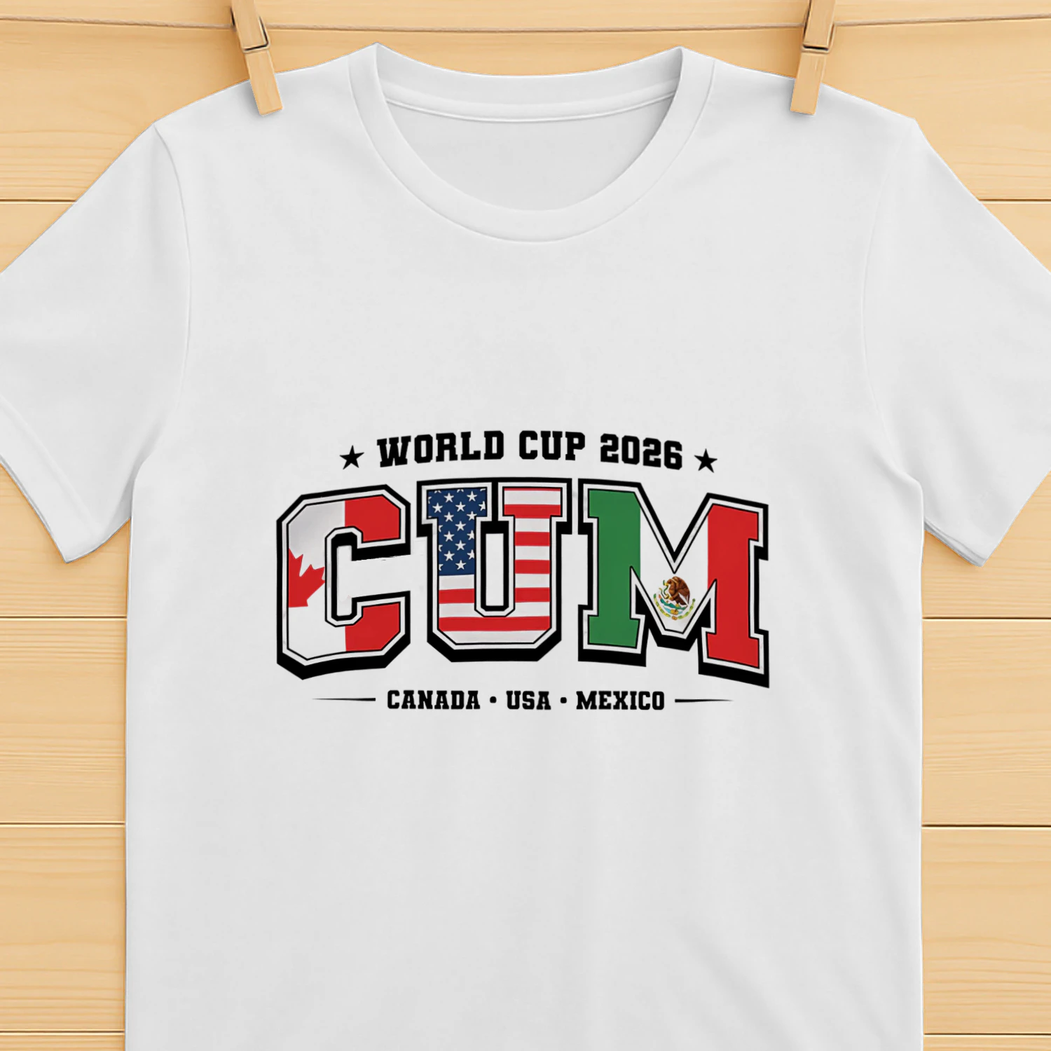 World Cup 2026 Canada Usa Mexico CUM Shirt 