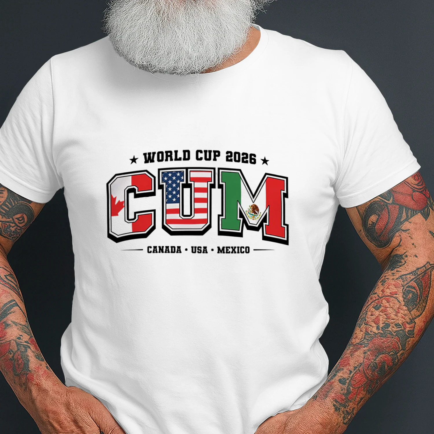 World Cup 2026 Canada Usa Mexico CUM Shirt 