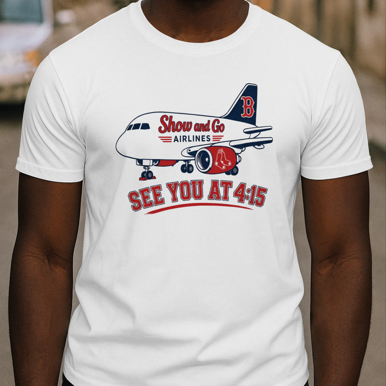 Red Sox Show And Go Airlines See You At 4:15 Shirt