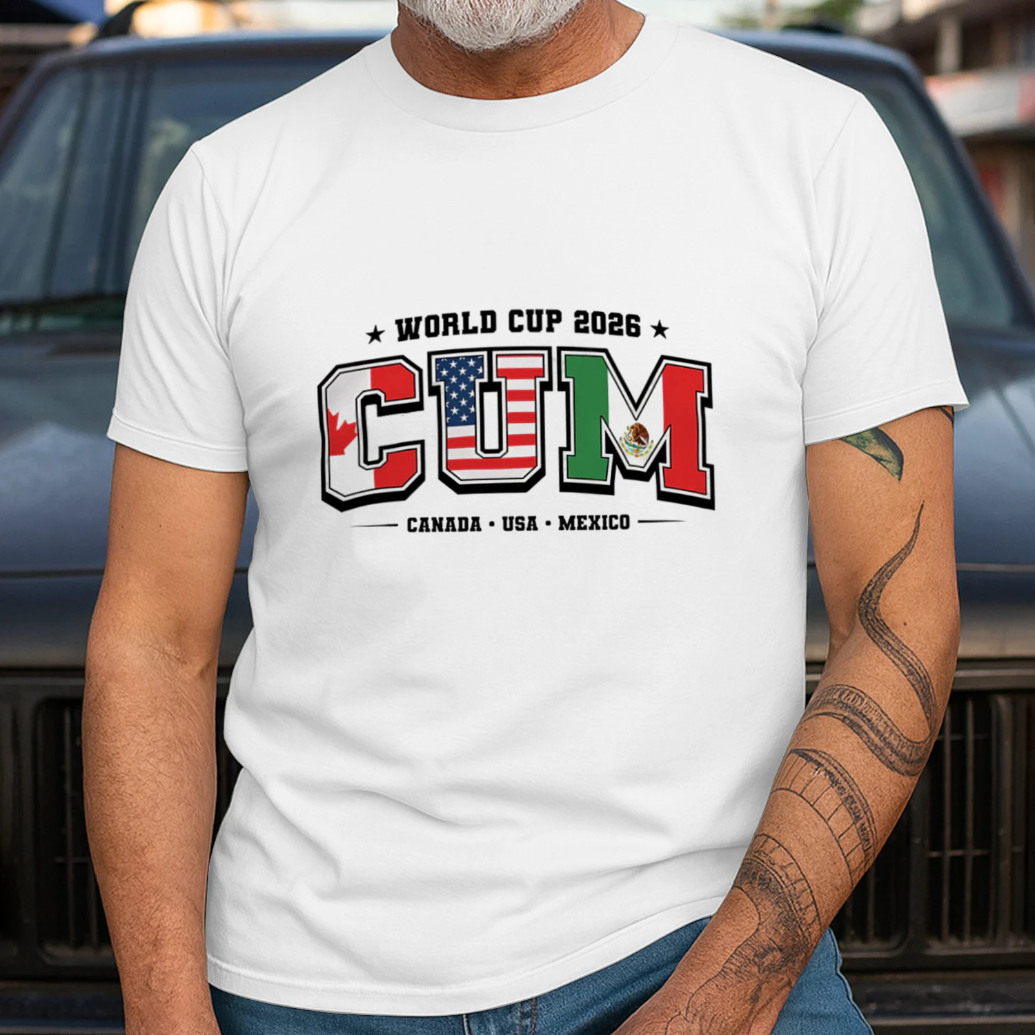 World Cup 2026 Canada Usa Mexico CUM Shirt 