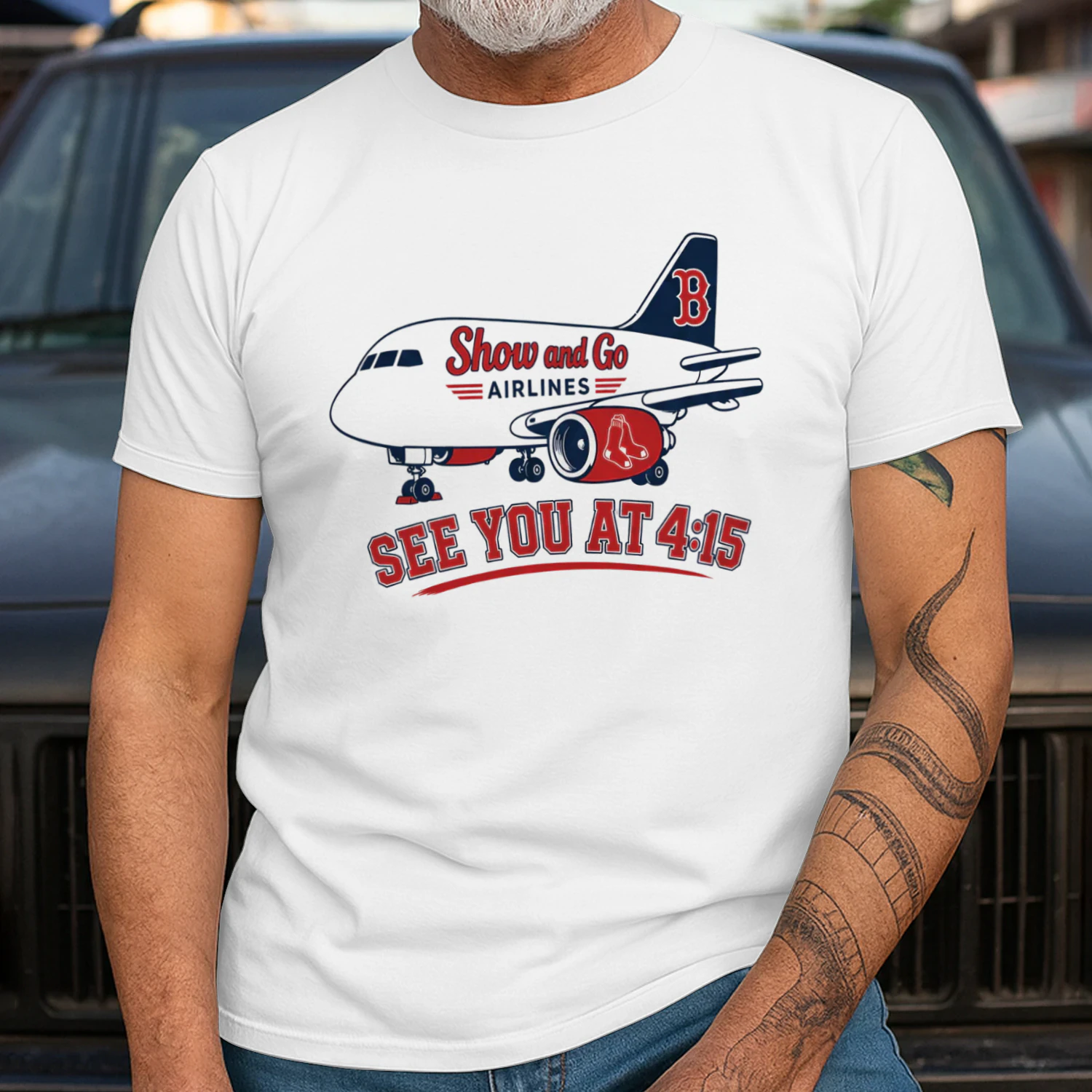 Red Sox Show And Go Airlines See You At 4:15 Shirt